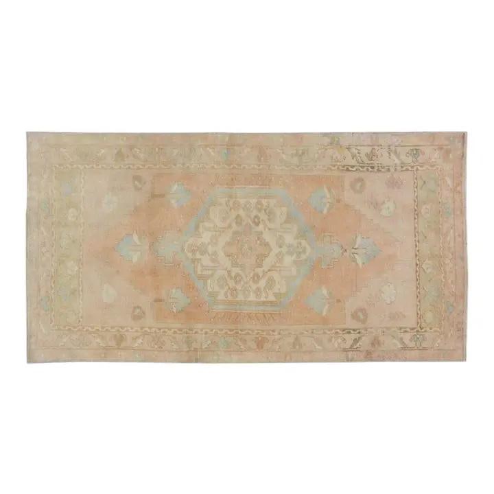 Wool Oushak Rug 2'9x5'3 Turkish Anatolian (1 of 2)
