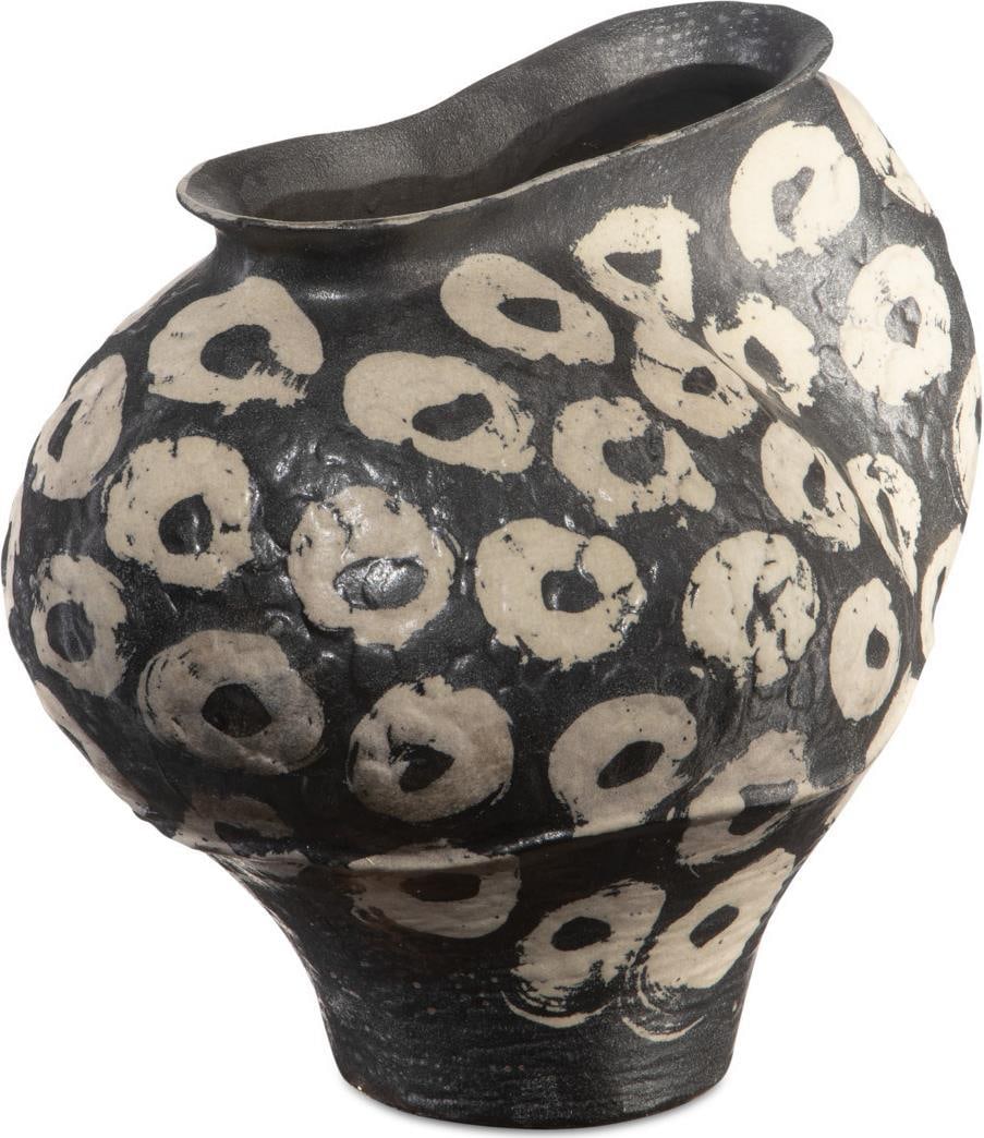 Currey Japonesque Porcelain Bowl Light Mud Finish 10.5H: Currey Japonesque Porcelain Bowl Light Mud Finish 10.5H This Elegant Japonesque Porcelain Bowl Accent combines a striking design with practical functionality. Crafted from high-quality porcelain, this
