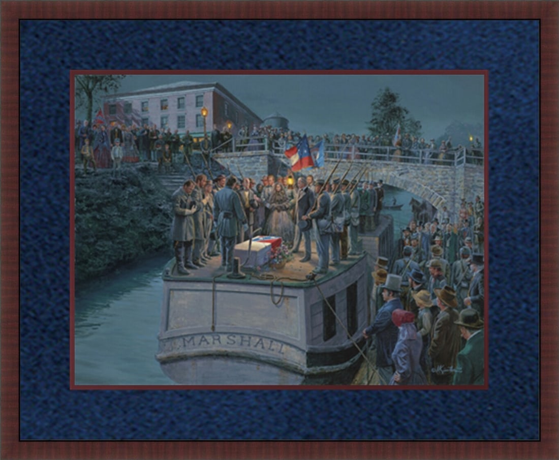 Framed Signed Limited Edition Mort Kunstler Going Home Print With COA (1 of 2)