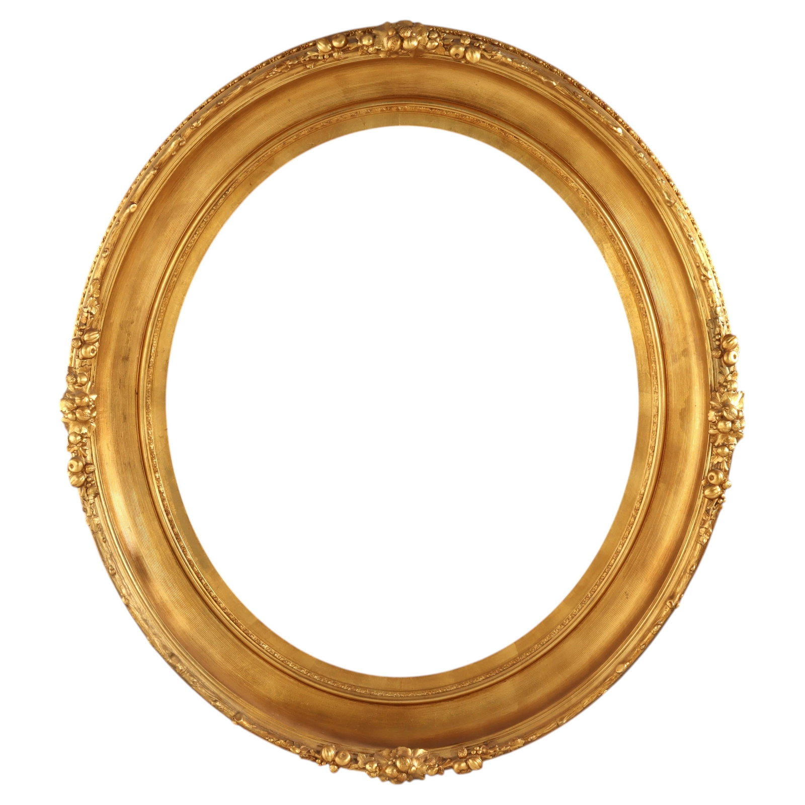 Victorian giltwood oval frame c1890 oversized 46 inch (1 of 8)
