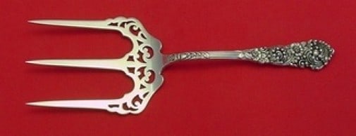 Reed & Barton Trajan Sterling Silver Toast Fork 6 7/8 Inch: Reed & Barton Trajan Sterling Silver Toast Fork 6 7/8 Inch This exquisite toast fork from Reed & Barton features the elegant Trajan pattern, crafted from high-quality sterling silver. Measuring 6 7/8 