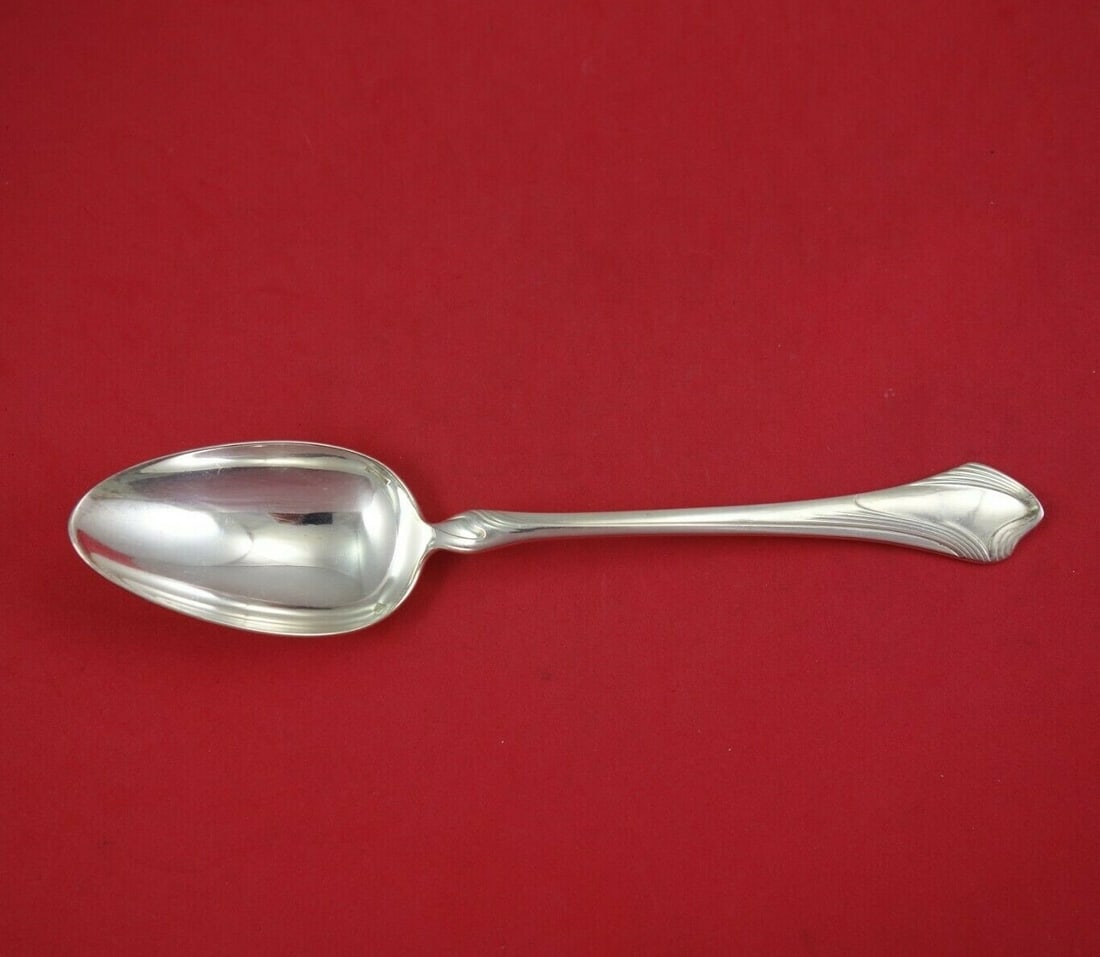 Christofle Moderne Gramont Sterling Silver Dinner Spoon 8 3/4" (1 of 2)