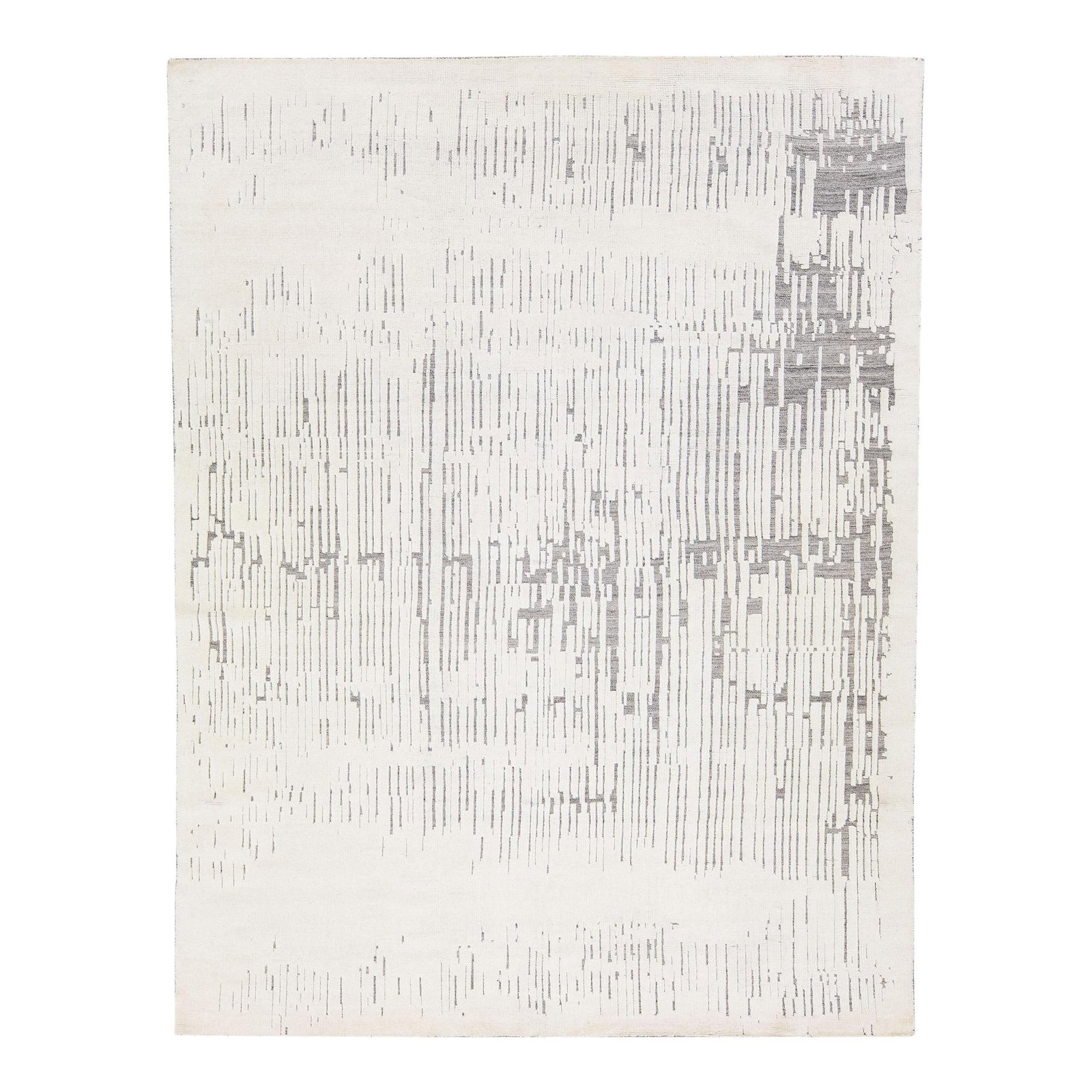 Ivory Handmade Wool Moroccan Style Rug 9'2 x 11'11 (1 of 8)