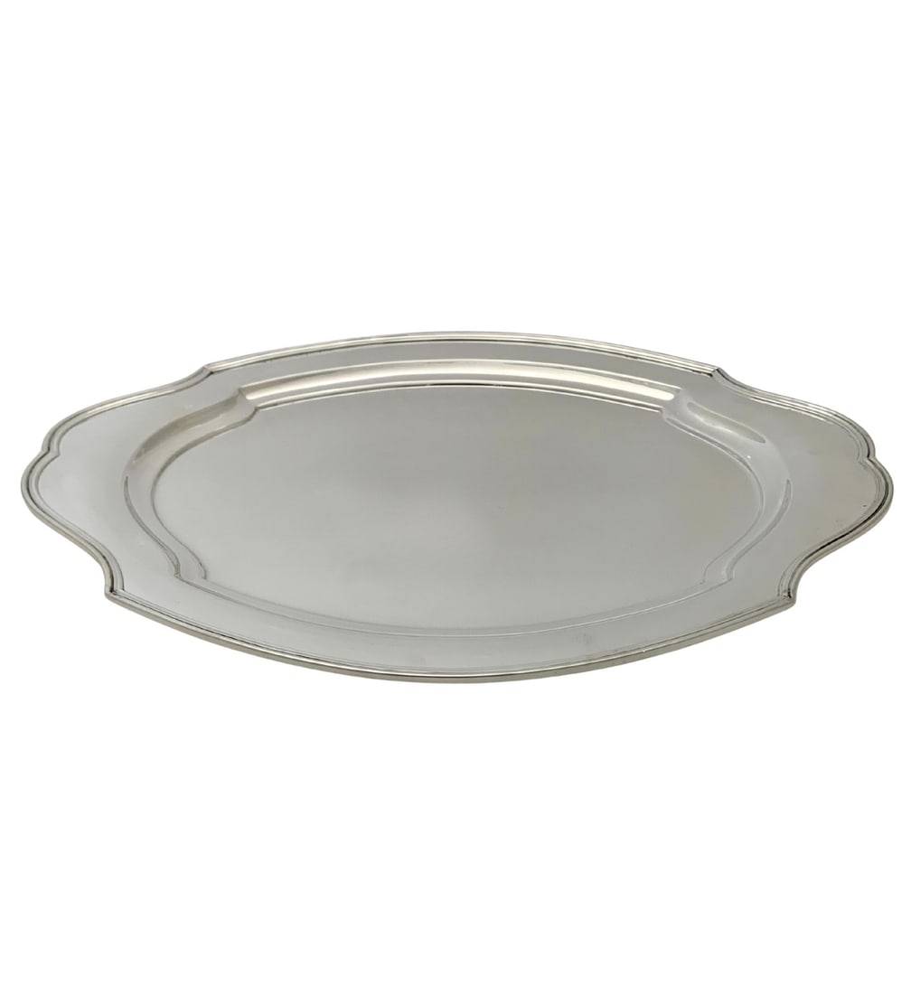 Reed Barton Sterling Silver Handmade Platter Tray 13.75 x 9.50 (1 of 3)