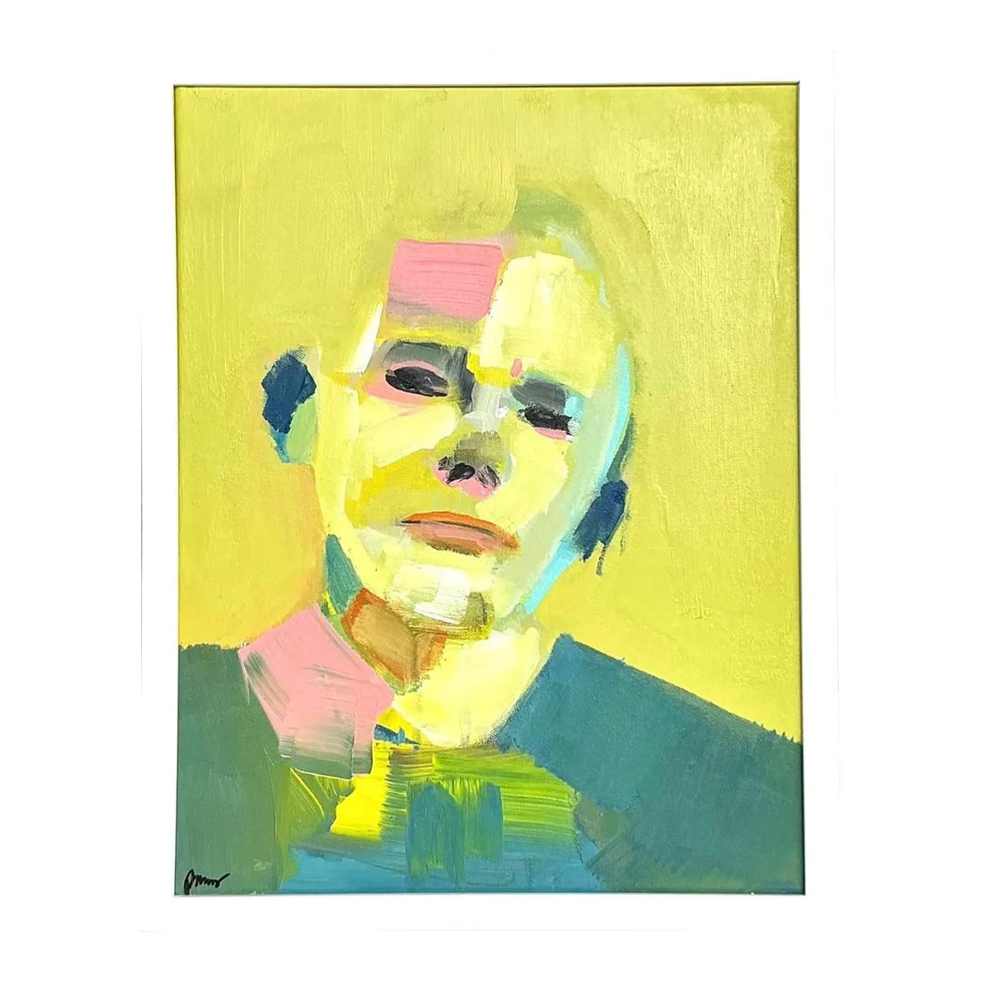 Omar Vintage Boho Abstract Portrait Canvas Art 15.25 x 19.25 (1 of 6)