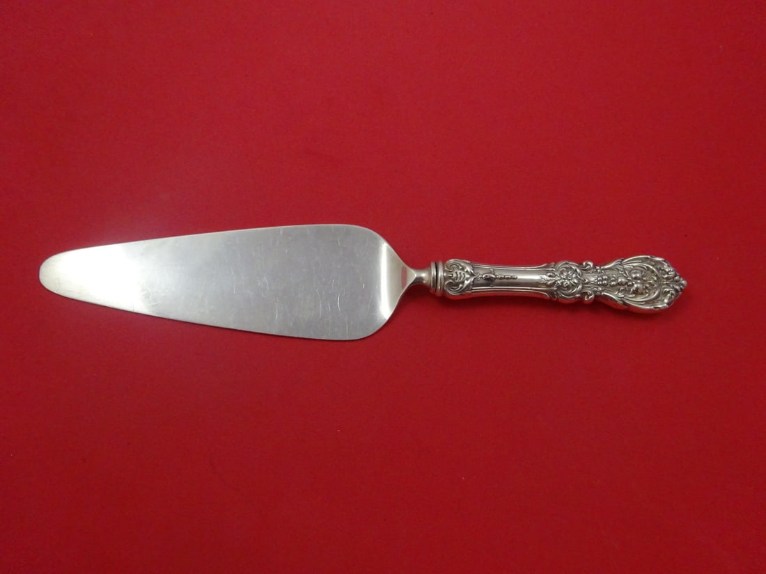 Reed & Barton French I Sterling Silver Pie Server 10 3/8" Monogrammed (1 of 1)