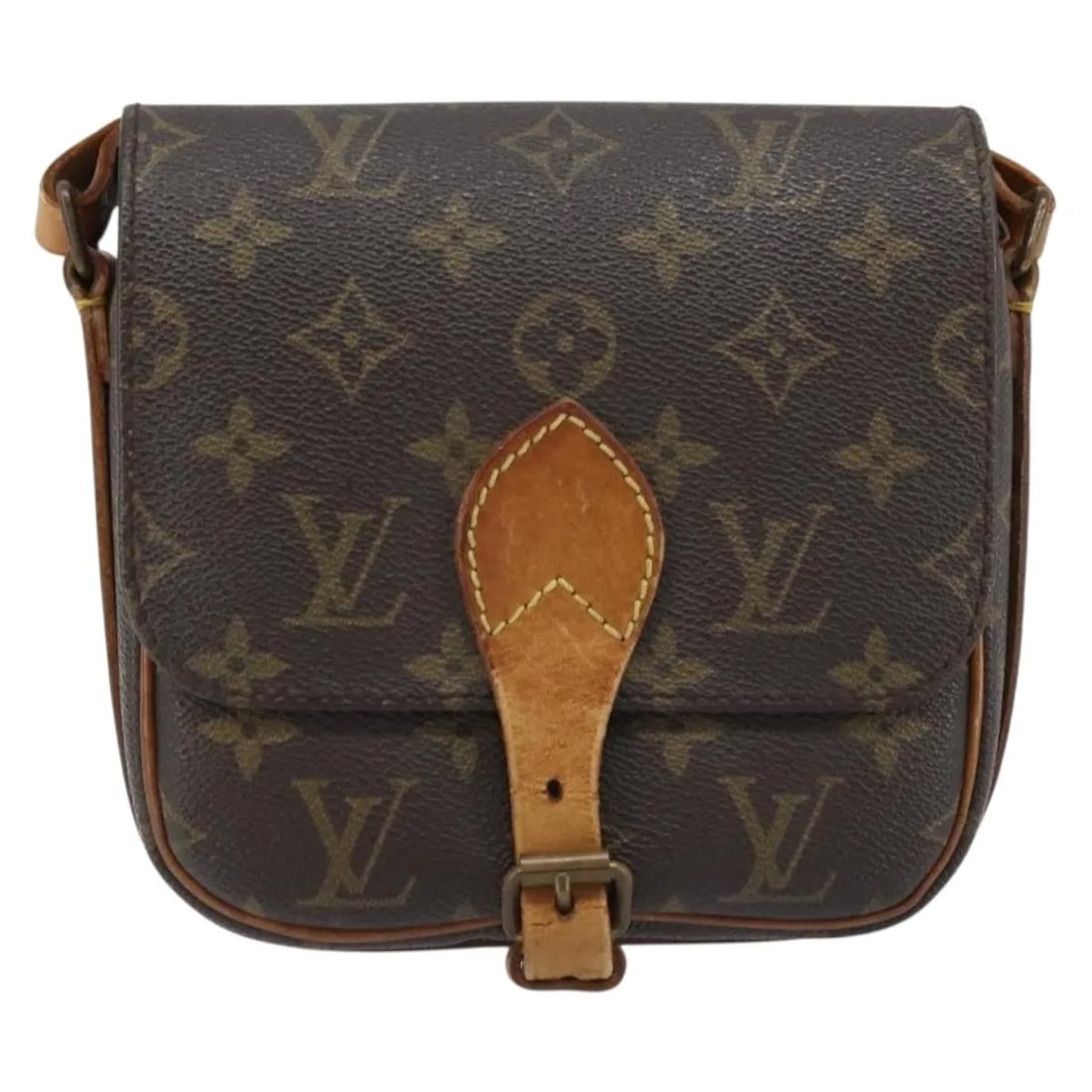 Louis Vuitton Cartouchiere Brown Monogram Canvas Shoulder Bag France: Louis Vuitton Cartouchiere Brown Monogram Canvas Shoulder Bag France This Louis Vuitton Cartouchiere handbag features the classic Monogram canvas in brown. Designed for women, it is crafted in France 