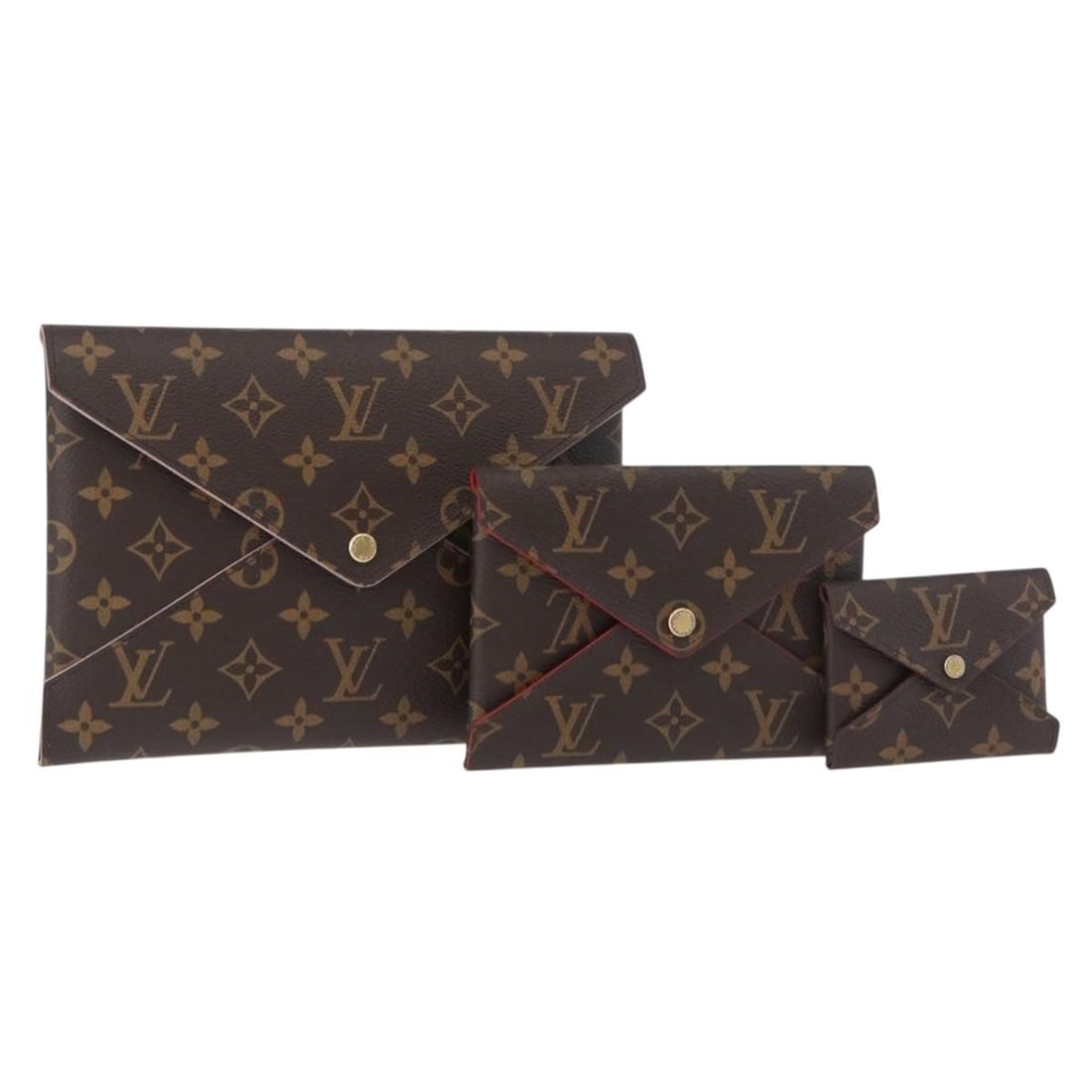Louis Vuitton M62034 Pochette Kirigami Monogram Canvas Pouch (1 of 18)