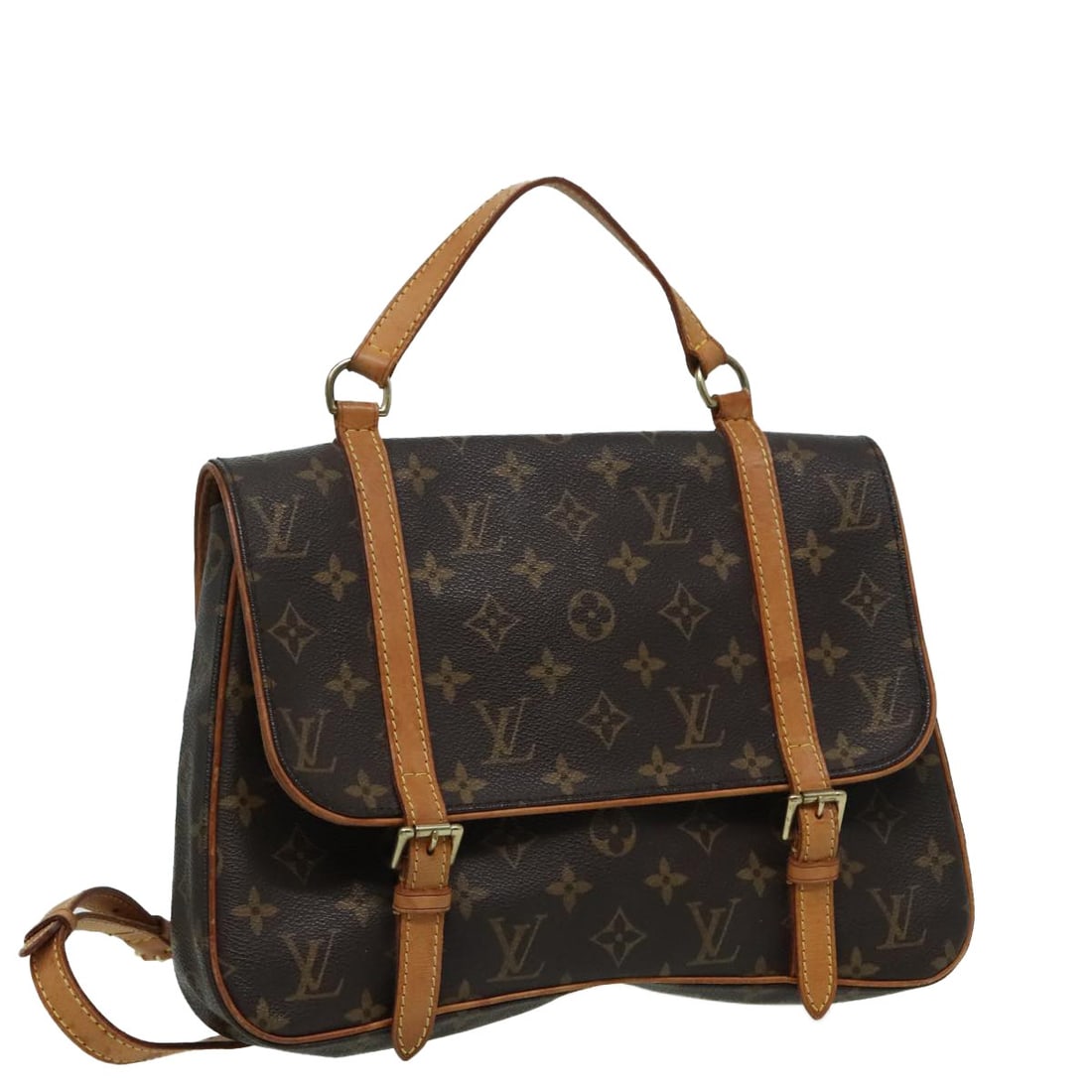 Marelle Sac A Dos Monogram Canvas Shoulder Bag by Louis Vuitton M51158: Marelle Sac A Dos Monogram Canvas Shoulder Bag by Louis Vuitton M51158 This is a Louis Vuitton Monogram Marelle Sac A Dos shoulder bag crafted from the brand's signature monogram canvas. Designed for 