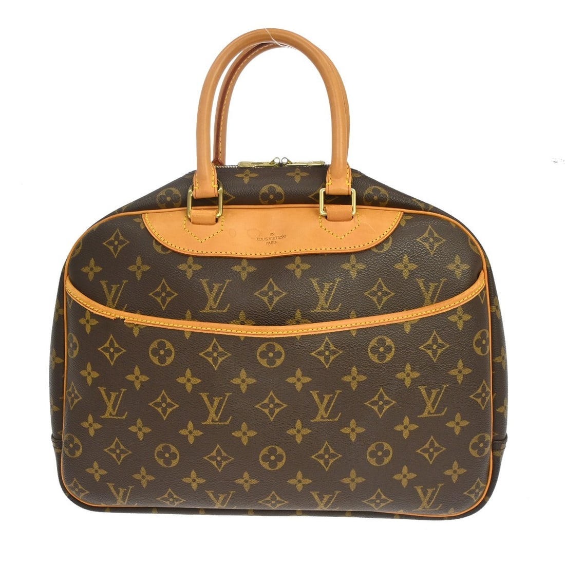 Louis Vuitton Deauville Monogram Canvas Bowling Vanity Bag M47270 (1 of 16)
