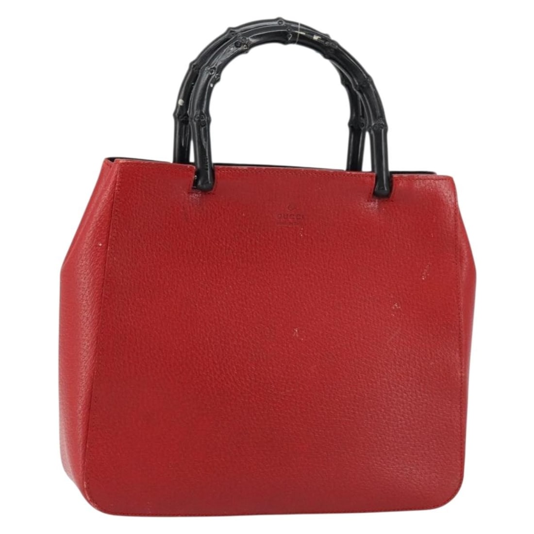 GUCCI Bamboo Hand Bag Leather Red 002 1061 Authentic Italy: GUCCI Bamboo Hand Bag Leather Red 002 1061 Authentic Italy This authentic GUCCI Bamboo Hand Bag is a stunning blend of style and functionality, crafted from high-quality red leather. Designed in Italy