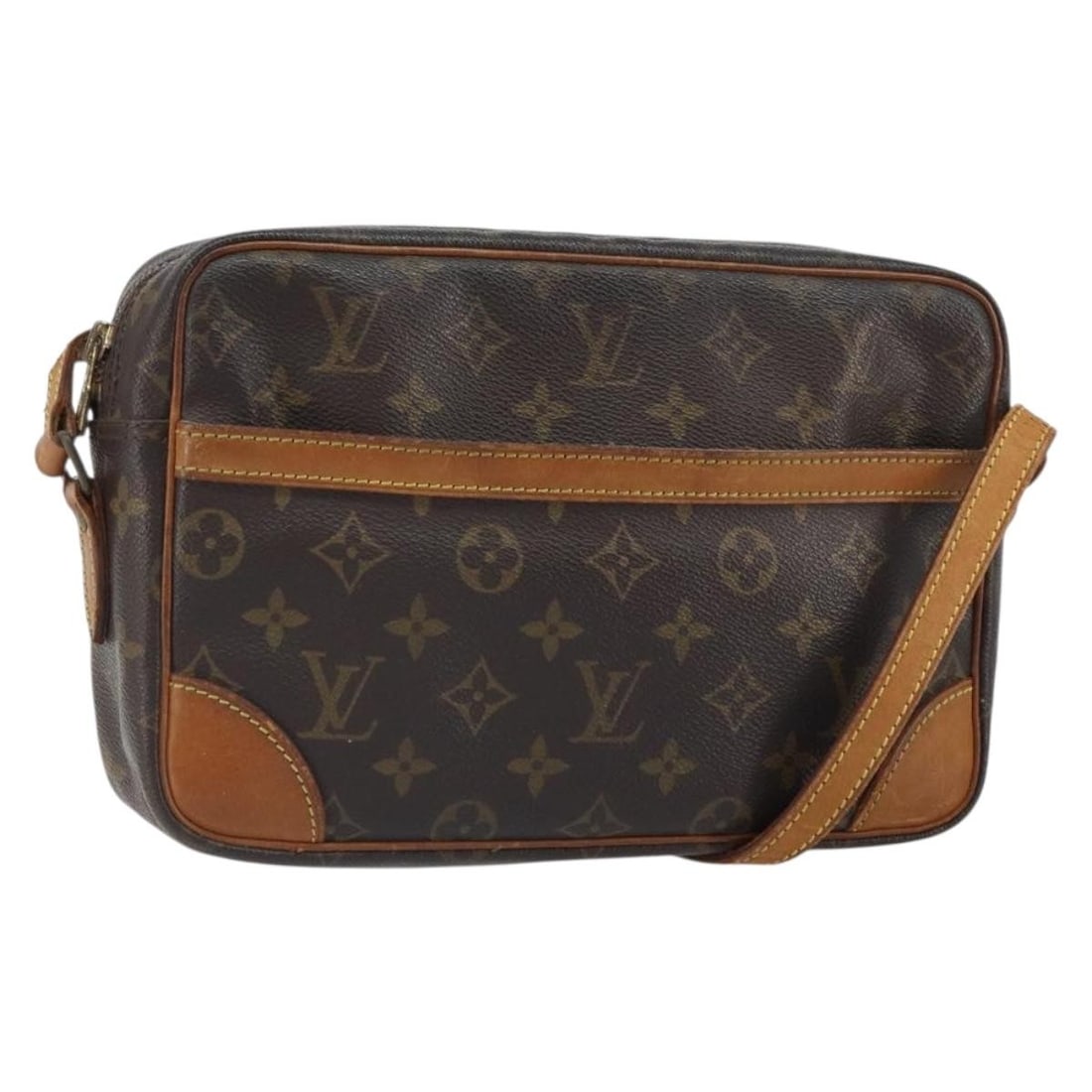 Louis Vuitton M51274 Trocadero 27 Monogram Canvas Shoulder Bag: Louis Vuitton M51274 Trocadero 27 Monogram Canvas Shoulder Bag Louis Vuitton Trocadero 27 shoulder bag in Monogram canvas, made in France. This women's bag includes the item only; box and dust bag are