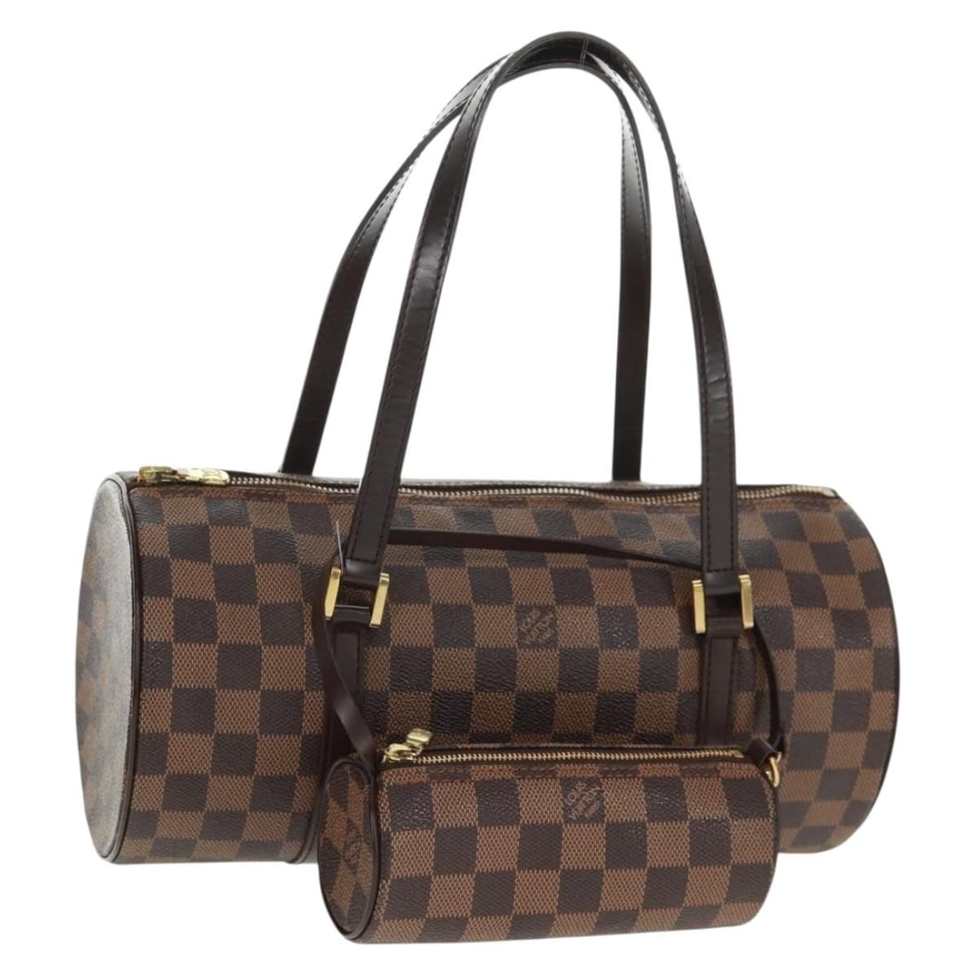 Louis Vuitton Papillon 30 Damier Ebene Canvas Handbag N51303 with Dust Bag (1 of 18)