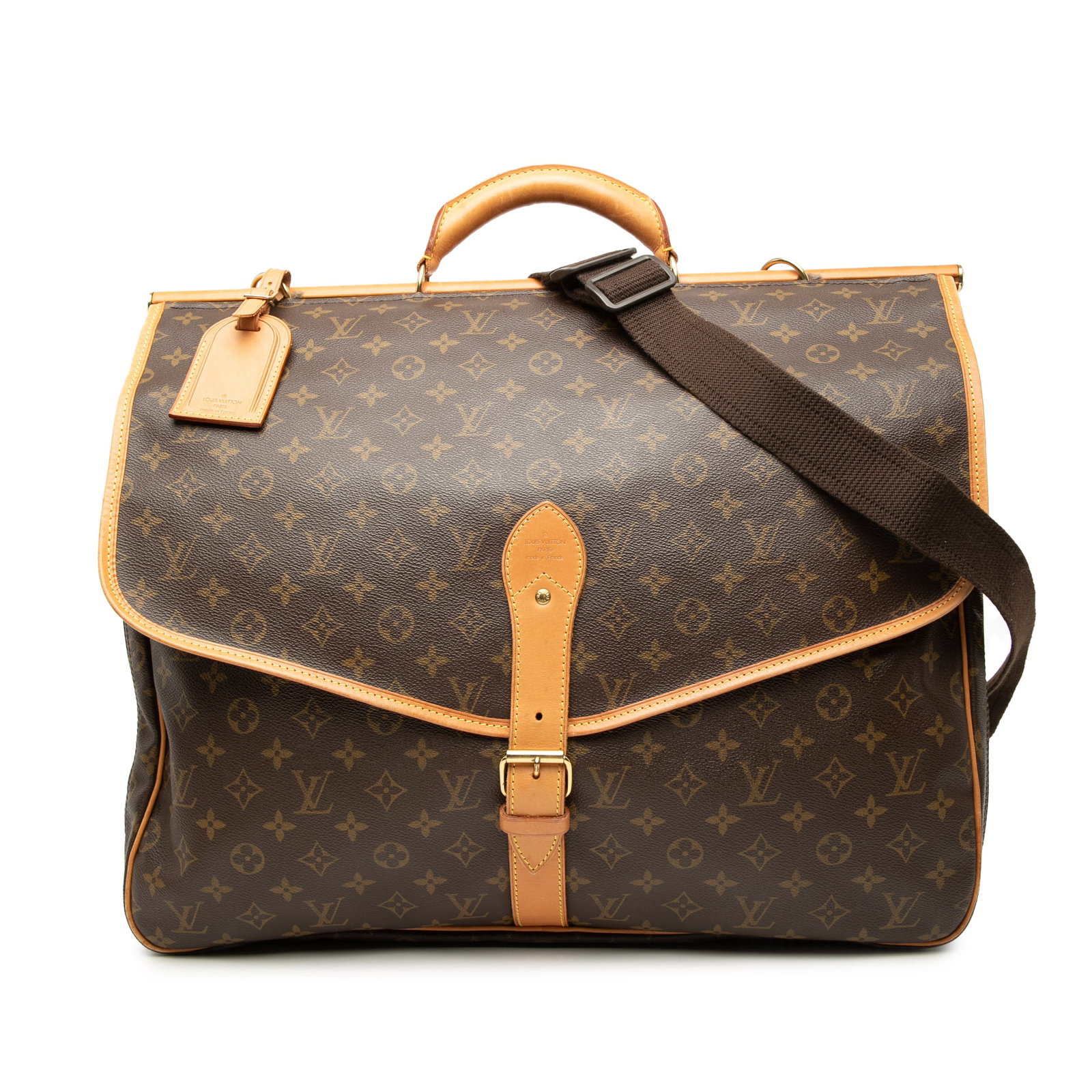 Louis Vuitton Sac Chasse Monogram Hunting Shoulder Bag (1 of 10)
