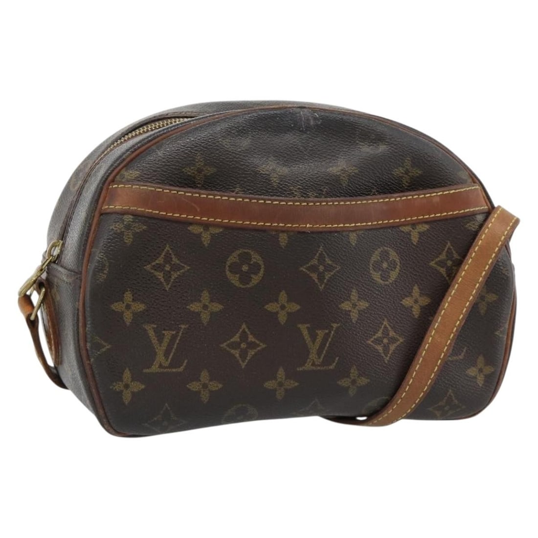 Louis Vuitton Blois Monogram Canvas Shoulder Bag M51221: Louis Vuitton Blois Monogram Canvas Shoulder Bag M51221 Louis Vuitton Blois shoulder bag in Monogram canvas, made in France. This women's bag includes only the item shown; the original box and dust ba