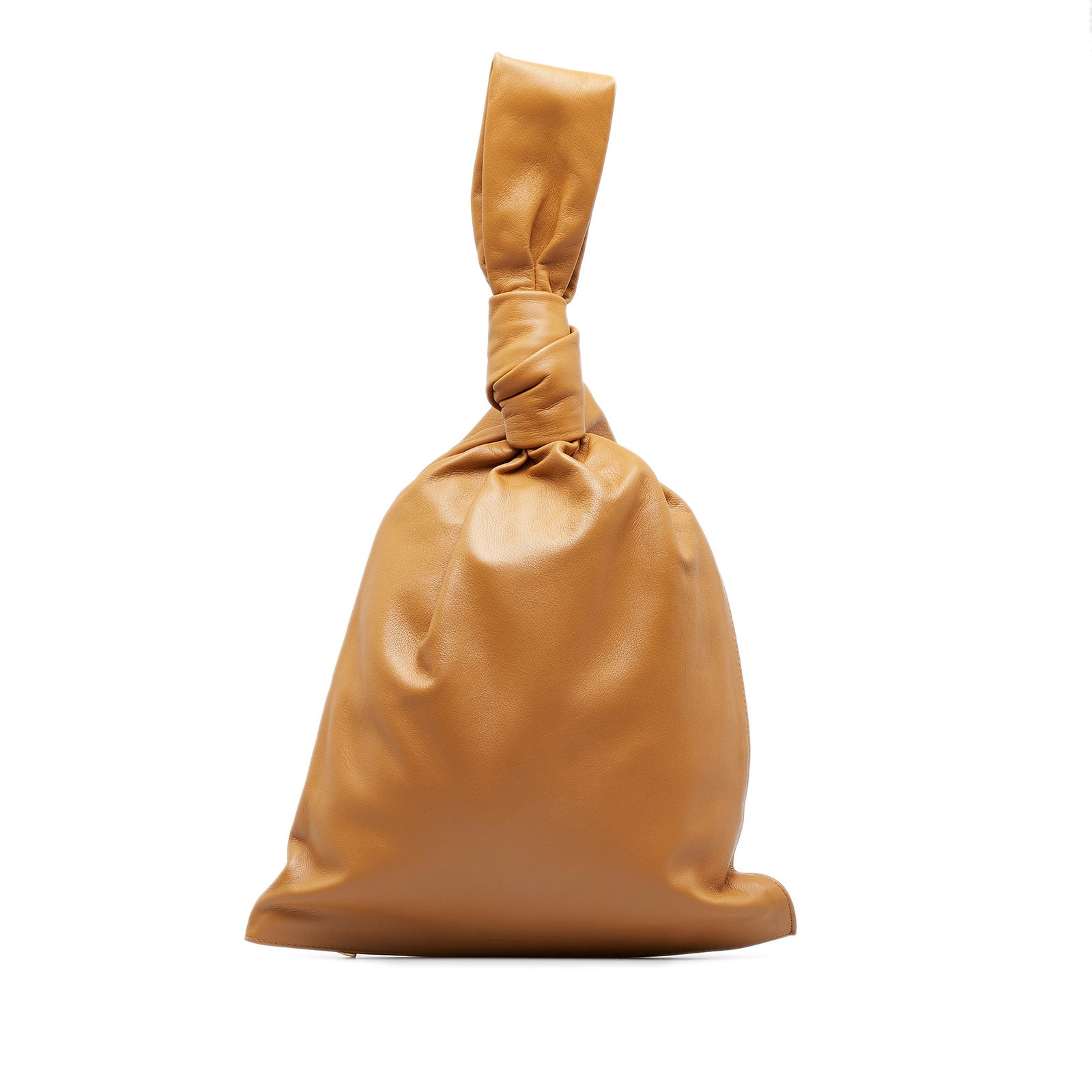 Bottega Veneta The Twist Brown Leather Bag with Zip Closure: Bottega Veneta The Twist Brown Leather Bag with Zip Closure Introducing The Twist by Bottega Veneta, a sophisticated brown leather bag that combines style and functionality. This exquisite piece featu