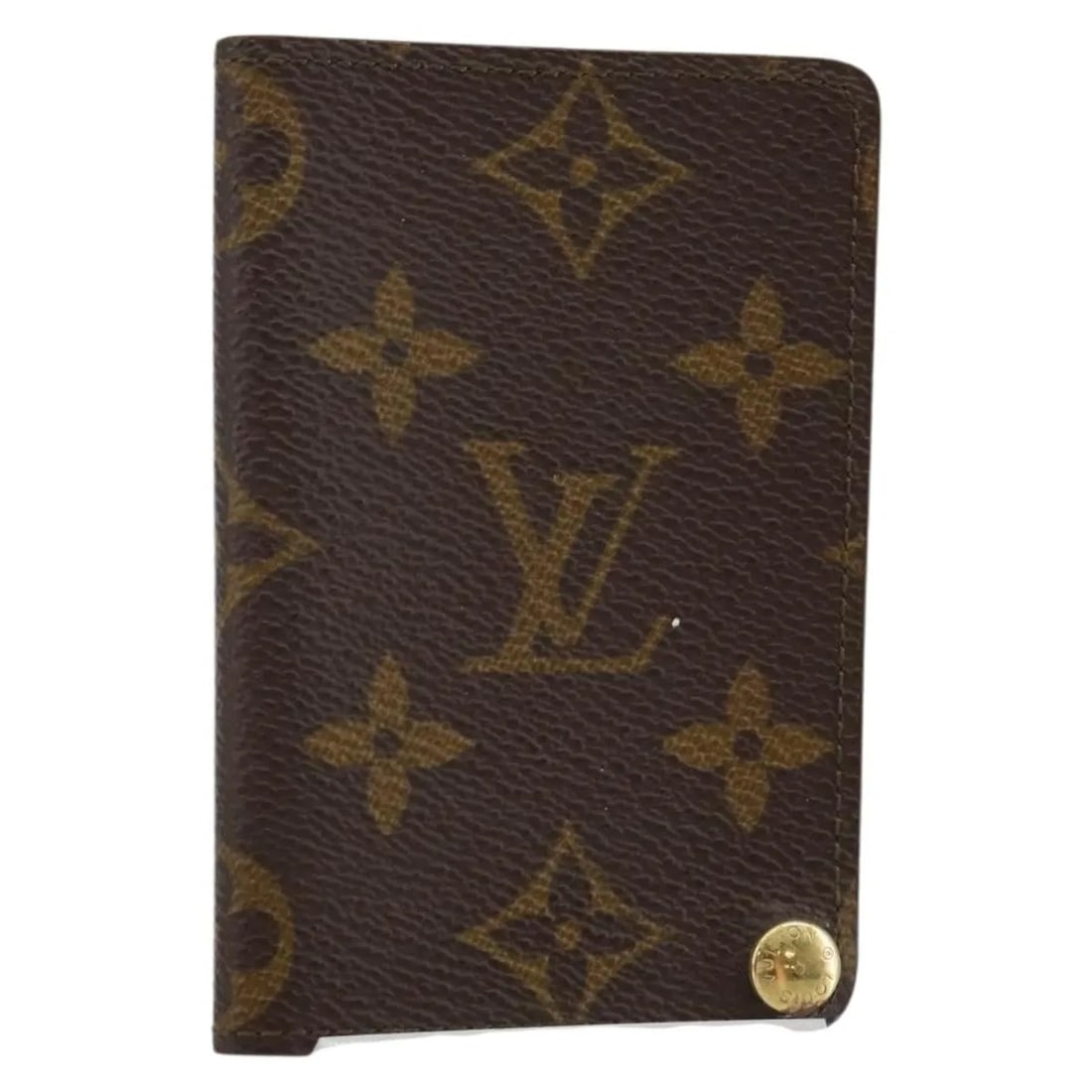 Monogram Canvas Louis Vuitton Card Case Porte Cartes Pression (1 of 18)