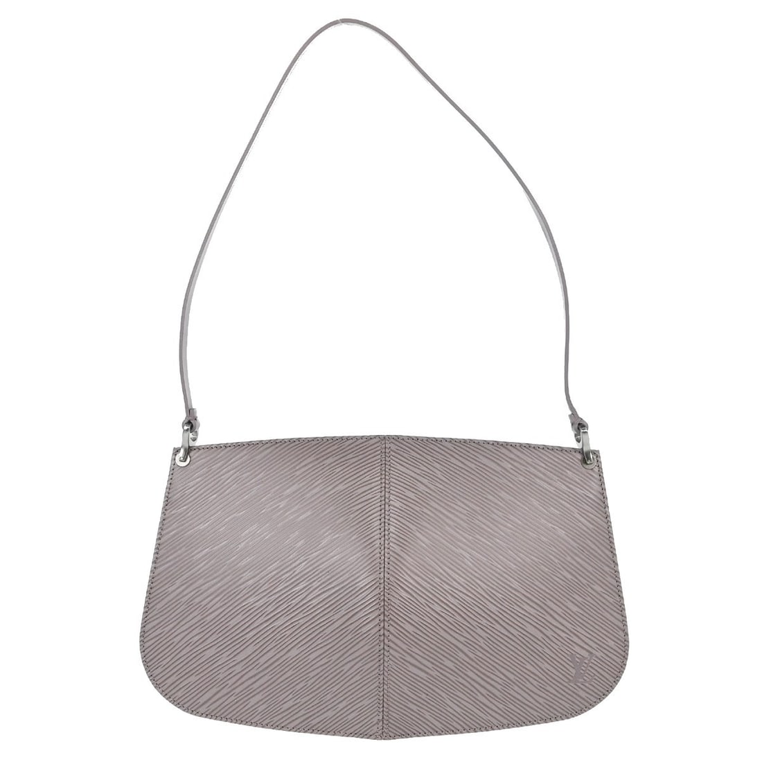 Louis Vuitton Pochette Demi lune Purple Epi Leather Top Handle Bag (1 of 15)