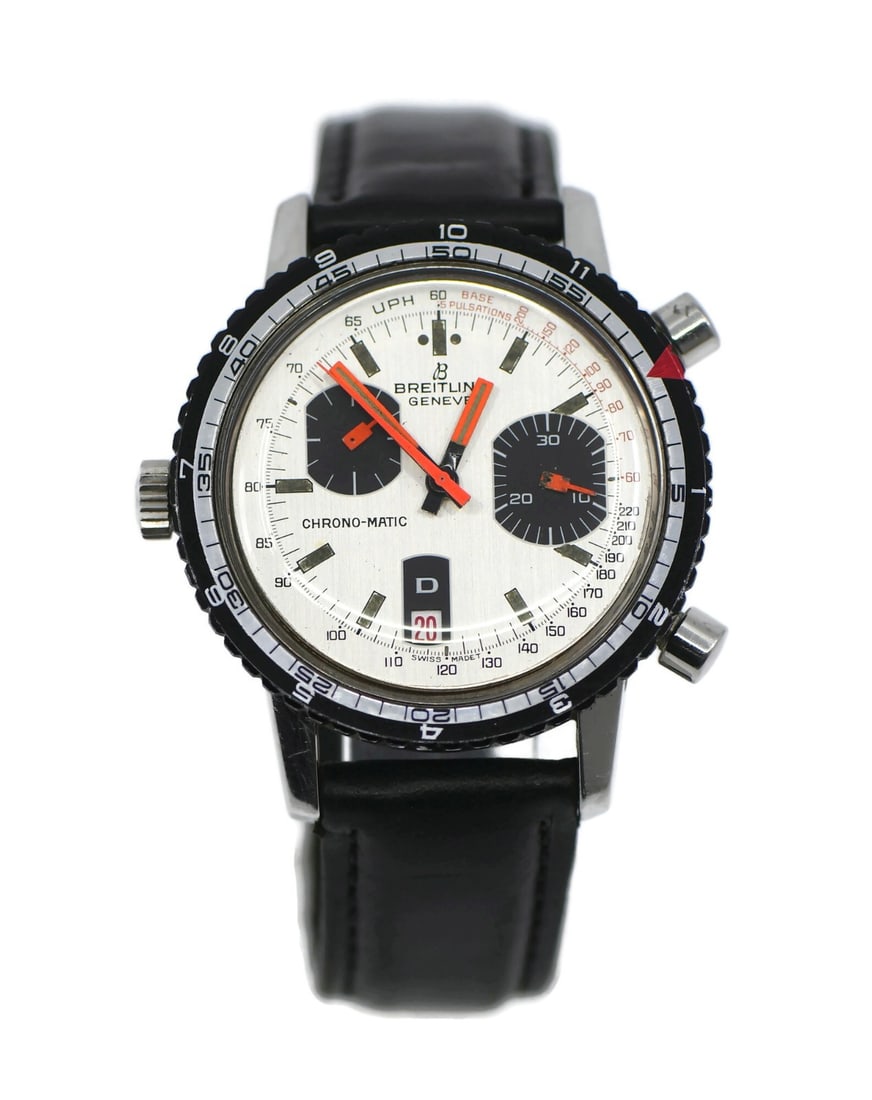 Breitling Chrono-Matic Stainless Steel Men's Wristwatch 2110-15 (1 of 5)