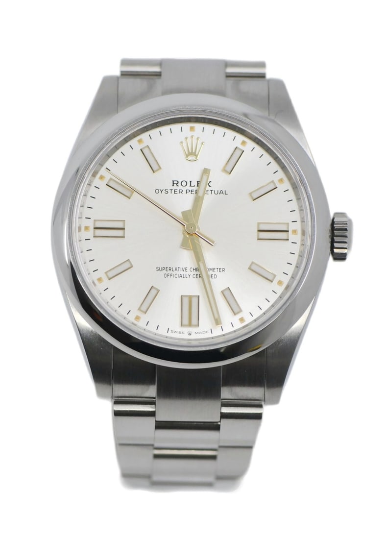 Rolex Oyster Perpetual 41mm Stainless Steel Automatic Wristwatch 134300 (1 of 6)