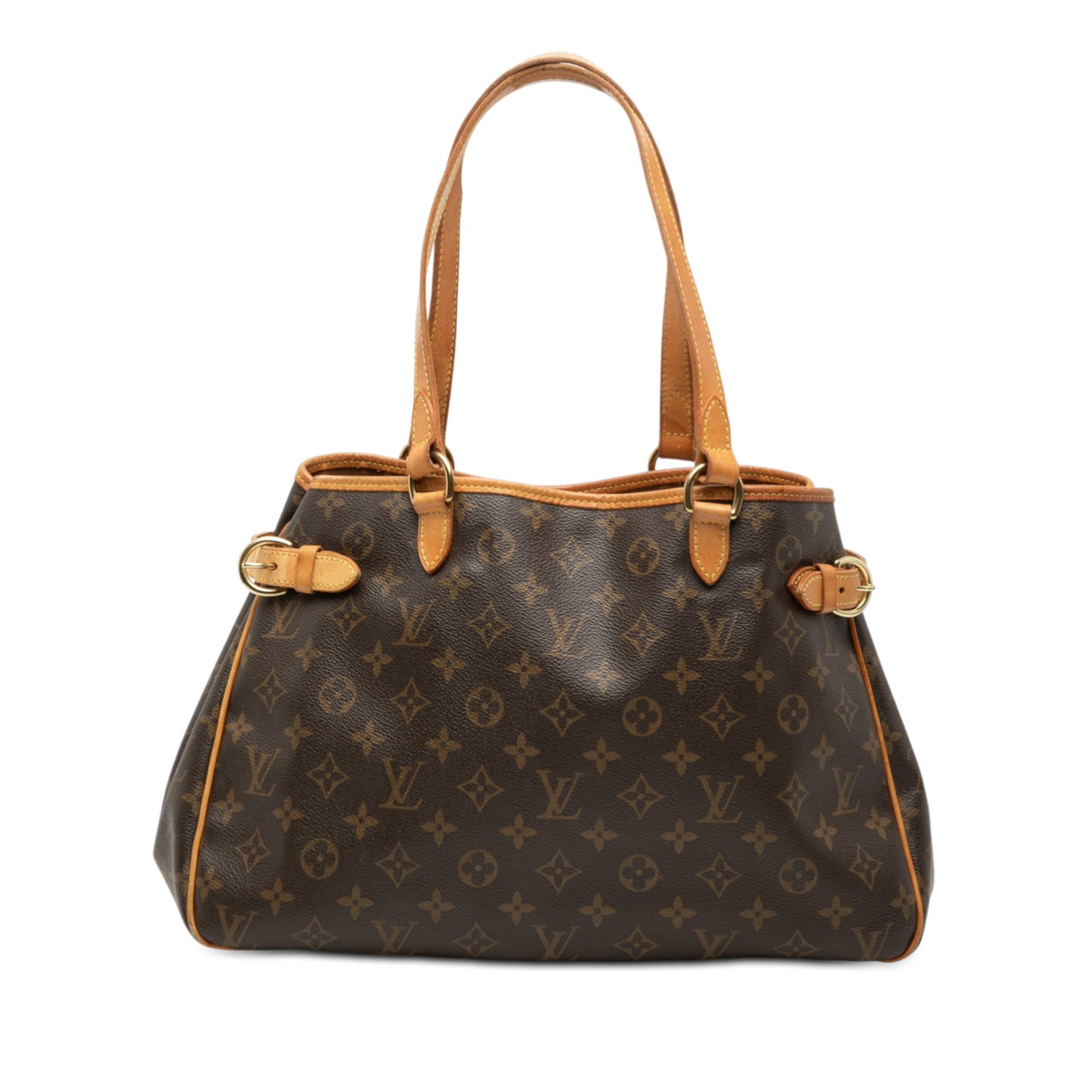 Louis Vuitton Batignolles Horizontal Monogram Canvas Tote: Louis Vuitton Batignolles Horizontal Monogram Canvas Tote The Louis Vuitton Monogram Batignolles Horizontal is a classic shoulder bag crafted from the brand's signature monogram canvas with vachetta l