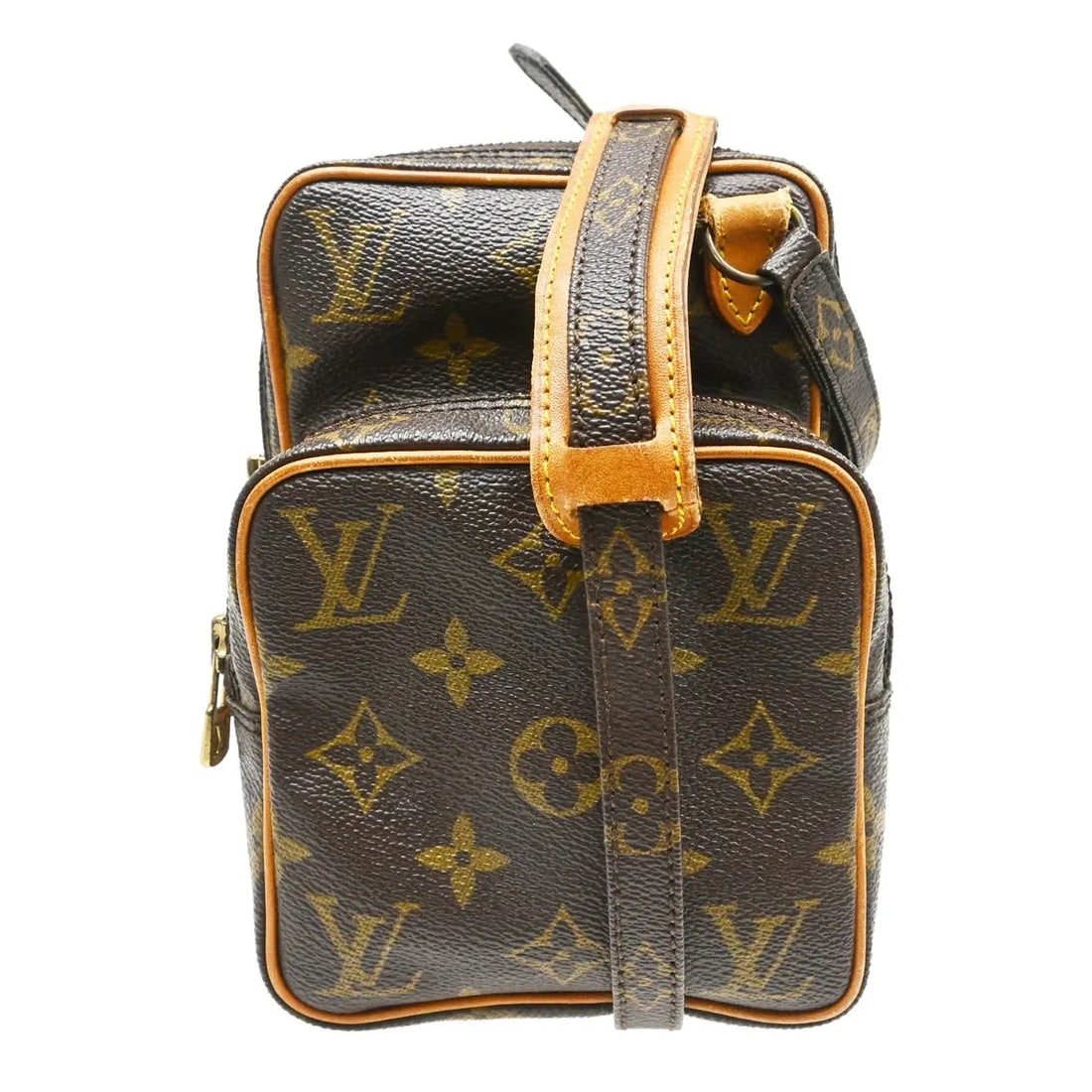 Louis Vuitton Amazone Unisex Brown Canvas Crossbody Bag (1 of 15)