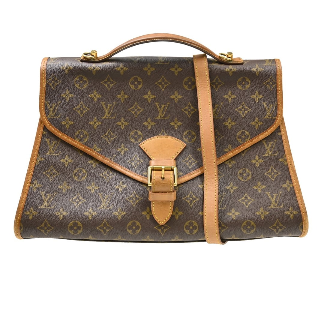 Louis Vuitton Beverly GM Monogram Canvas Handbag with Shoulder Strap (1 of 16)