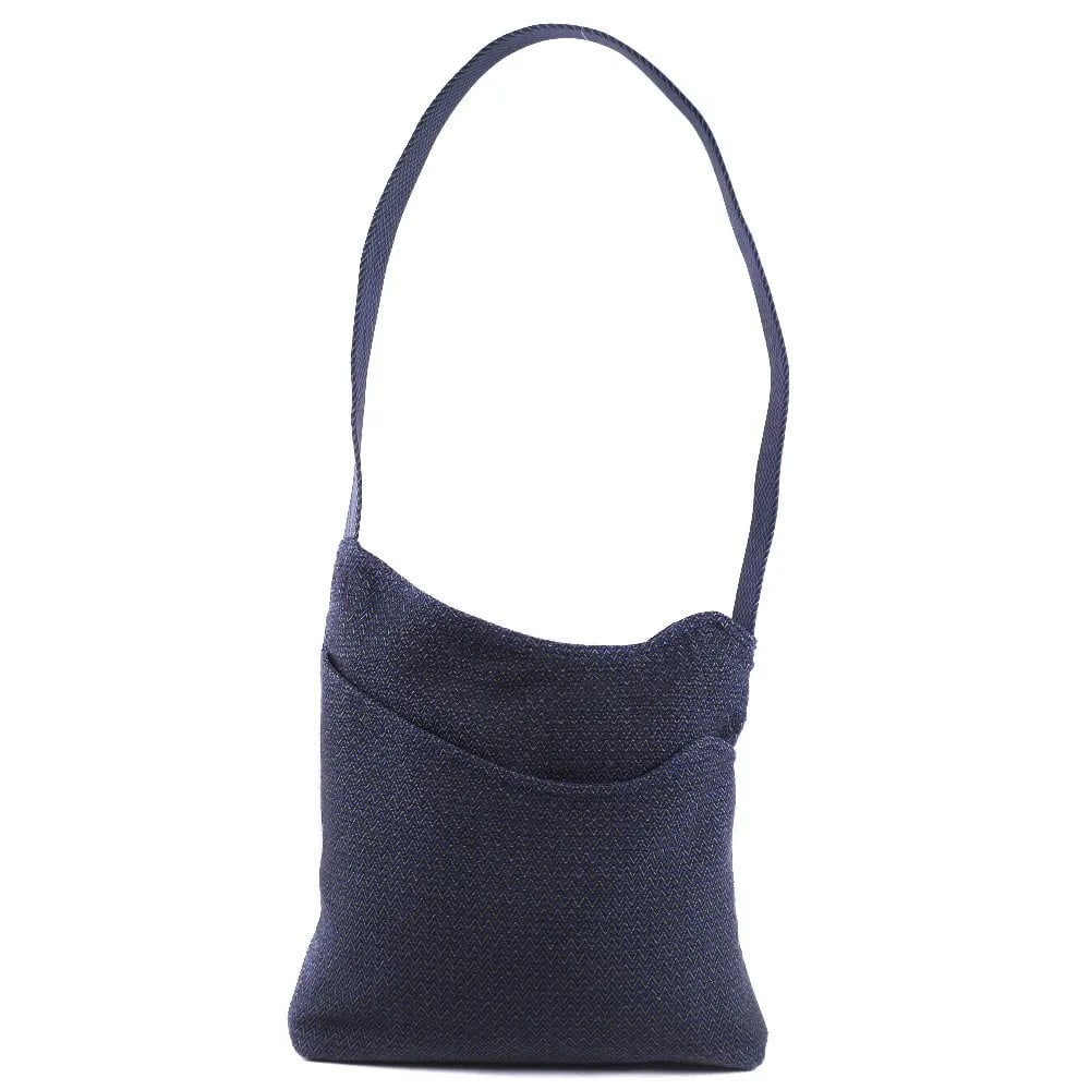 Hermes Sac De Pansage vintage canvas bag blue (1 of 8)