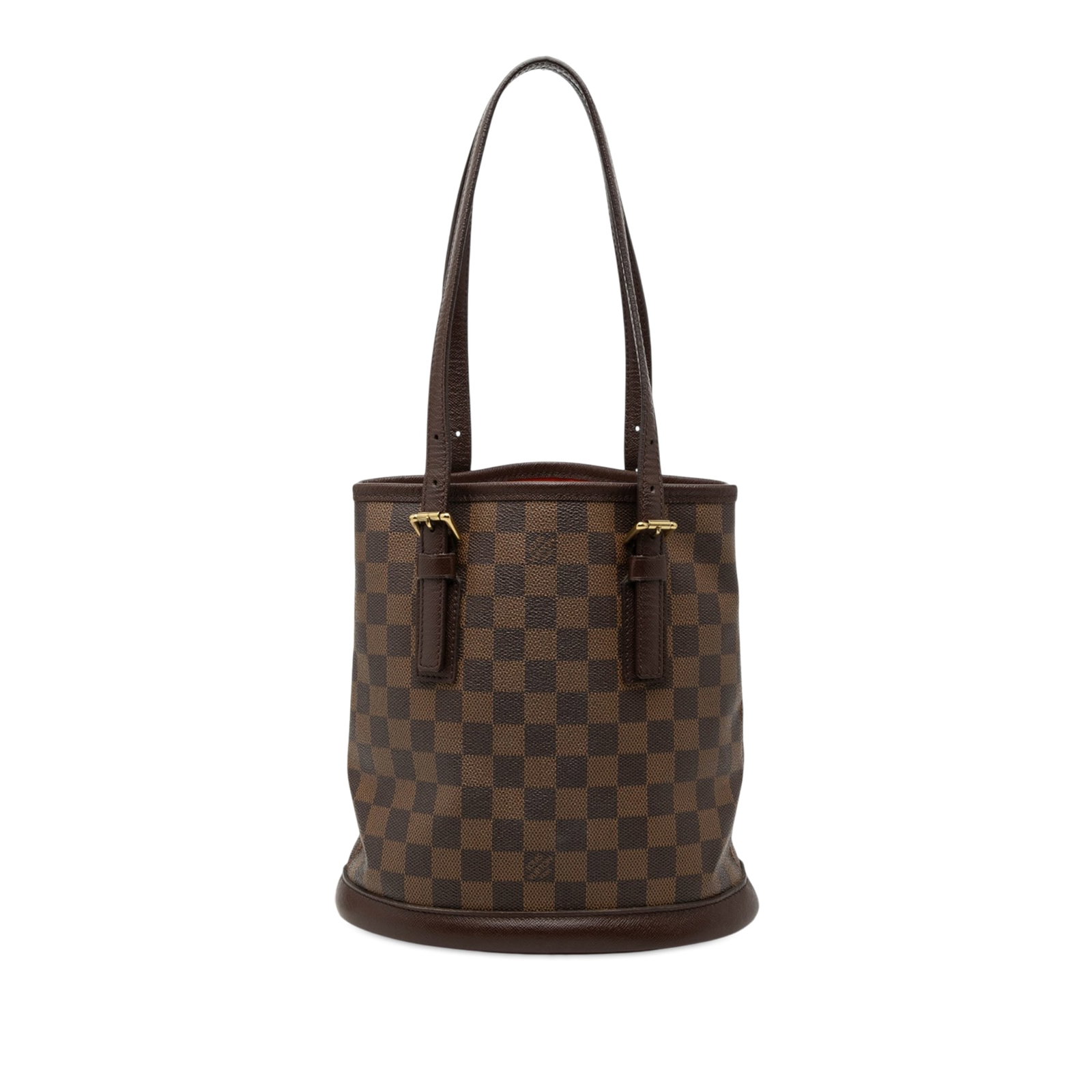 Louis Vuitton Marais Damier Ebene Brown Shoulder Bag (1 of 7)