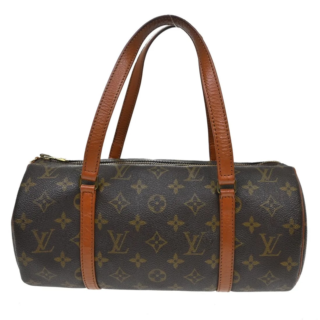 Louis Vuitton Papillon handbag in brown monogram canvas: Louis Vuitton Papillon handbag in brown monogram canvas Louis Vuitton Papillon handbag in brown monogram canvas. This women's bag is made in France and is presented in good condition with visible wear