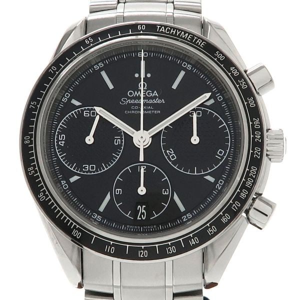 OMEGA Speedmaster Racing 40mm Automatic Men's Stainless Steel Watch: OMEGA Speedmaster Racing 40mm Automatic Men's Stainless Steel Watch This OMEGA Speedmaster Racing 40mm men's wristwatch, model 326.30.40.50.01.001, features a stainless steel case and bracelet. It is 