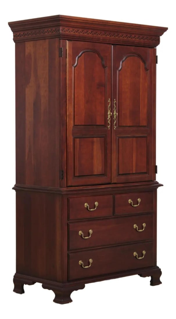 Pennsylvania House Solid Cherry Traditional Armoire Cabinet 44 x 23 x 80 (1 of 10)
