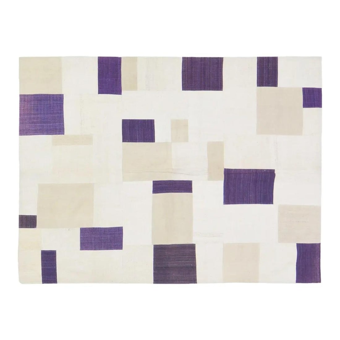 5'x6'6" Oushak Wool Area Rug with Almond Tones and Soft Hand-Knotted Texture: 5'x6'6" Oushak Wool Area Rug with Almond Tones and Soft Hand-Knotted Texture This vintage Turkish Oushak rug is hand knotted from organic wool, featuring natural colors and a soft texture. Its contemp