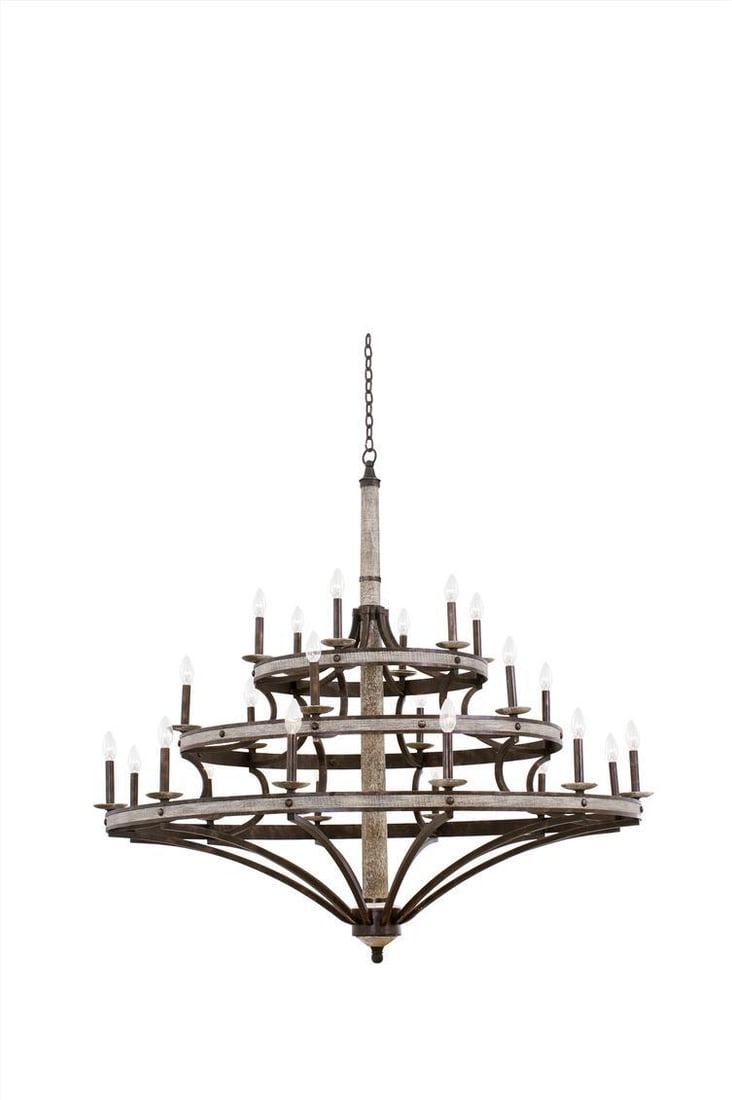 Kalco Coronado Farmhouse 3-Tier Bowl Chandelier Florence Gold 24-Light: Kalco Coronado Farmhouse 3-Tier Bowl Chandelier Florence Gold 24-Light Illuminate your space with the exquisite Coronado Farmhouse Chandelier, featuring a stunning 3-tier design that combines elegance
