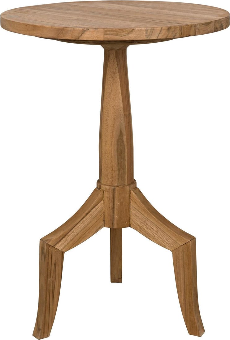 Noir Atomic Collection Teak Table with Clear Coat Finish (1 of 5)