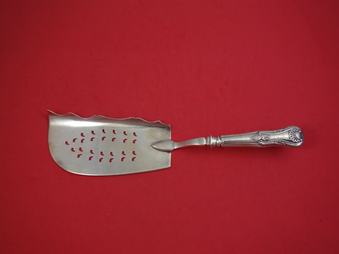 Jones Low & Ball Kings Coin Silver Fish Server 10 5/8" (1 of 2)