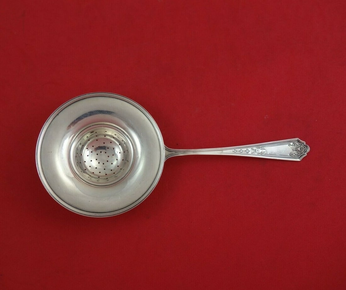 Watson Queen Louise Sterling Silver Tea Strainer 7.25" Antique (1 of 2)