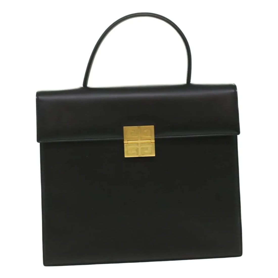 Givenchy Vintage 4G black leather shoulder bag: Givenchy Vintage 4G black leather shoulder bag Vintage Givenchy 4G leather bag in black. This women's bag is made in Italy and remains in good vintage condition with honest wear. Noted condition detai