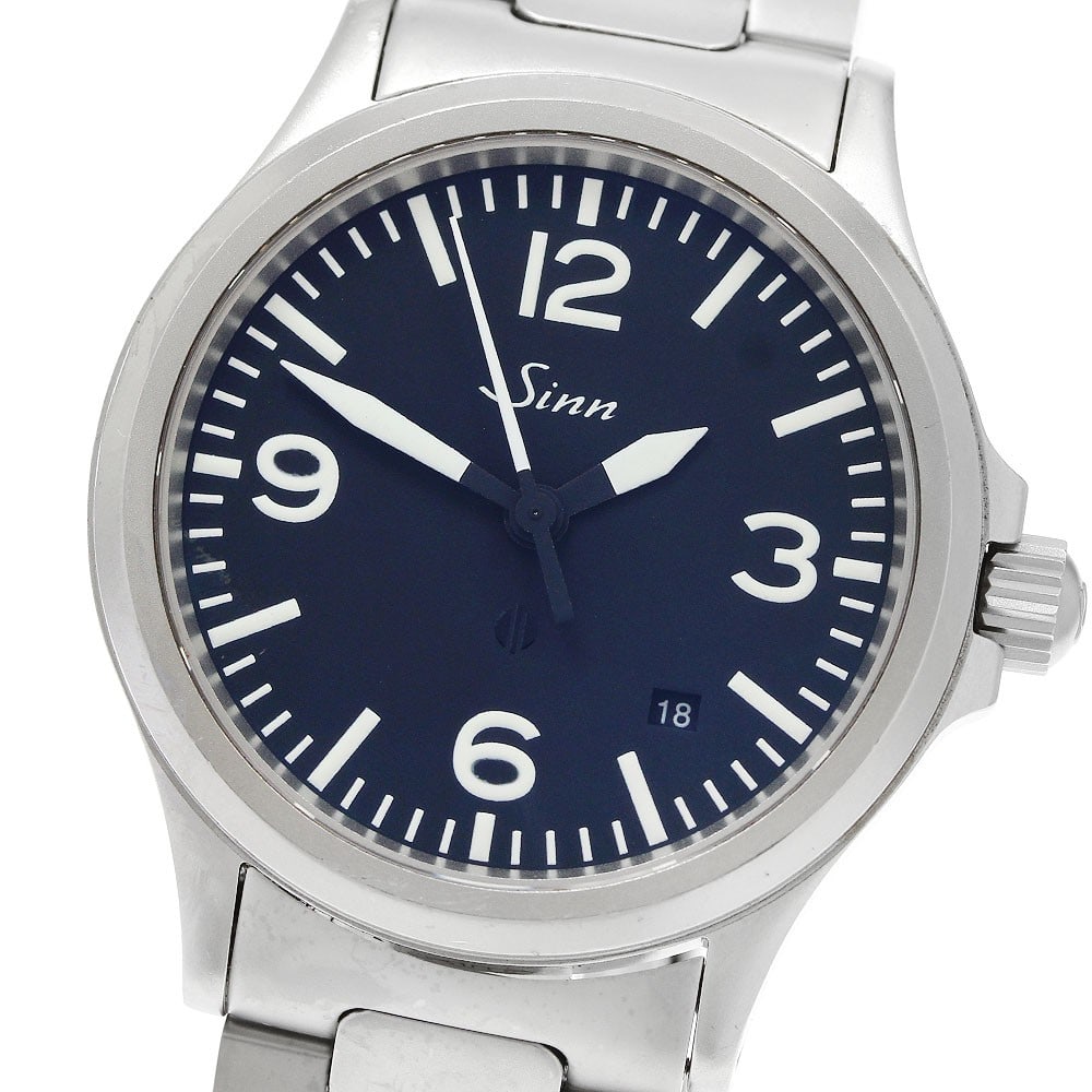 Sinn 656 automatic wristwatch for men with date (1 of 6)