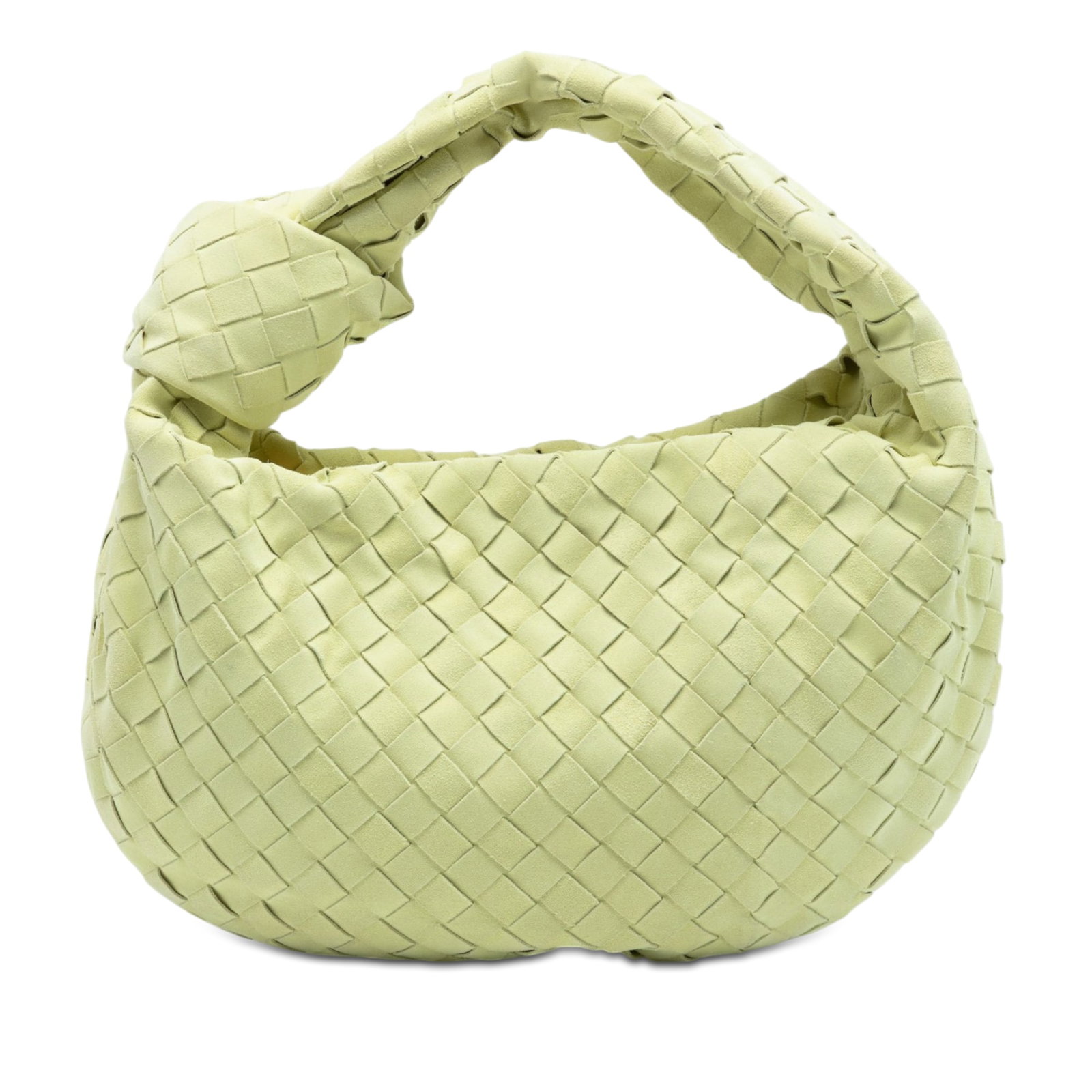 Bottega Veneta Teen Jodie suede intrecciato hobo bag (1 of 6)