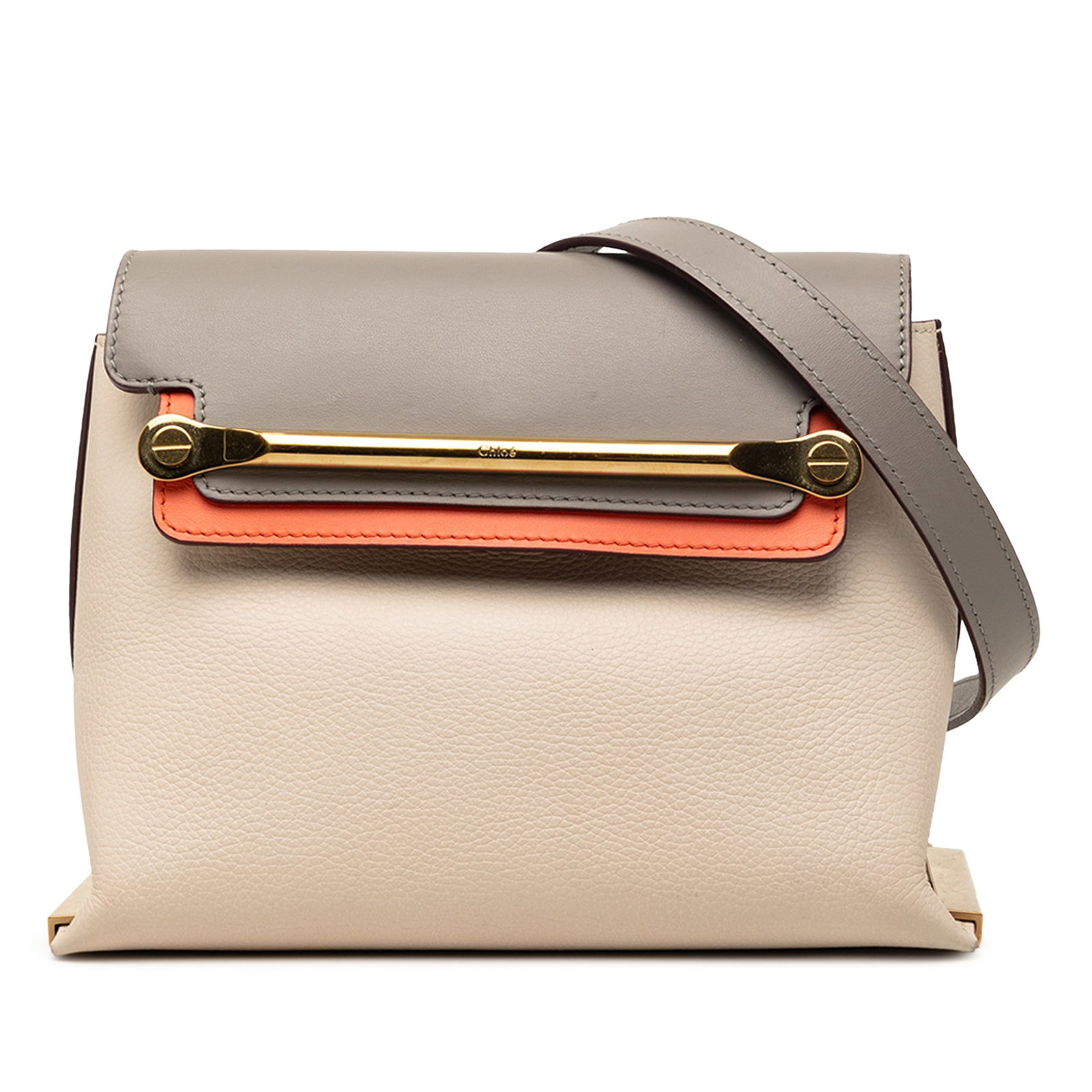 Chloe Clare Small Tricolor Leather Crossbody Bag (1 of 7)