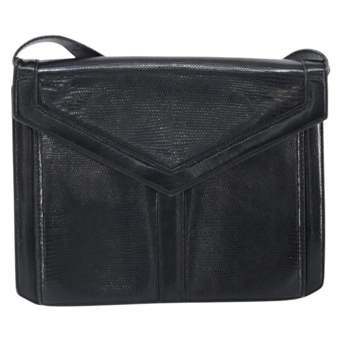Saint Laurent Vintage shoulder bag black leather France: Saint Laurent Vintage shoulder bag black leather France This Saint Laurent vintage shoulder bag is crafted from black leather and features a classic design. Made in France, it is designed for women an