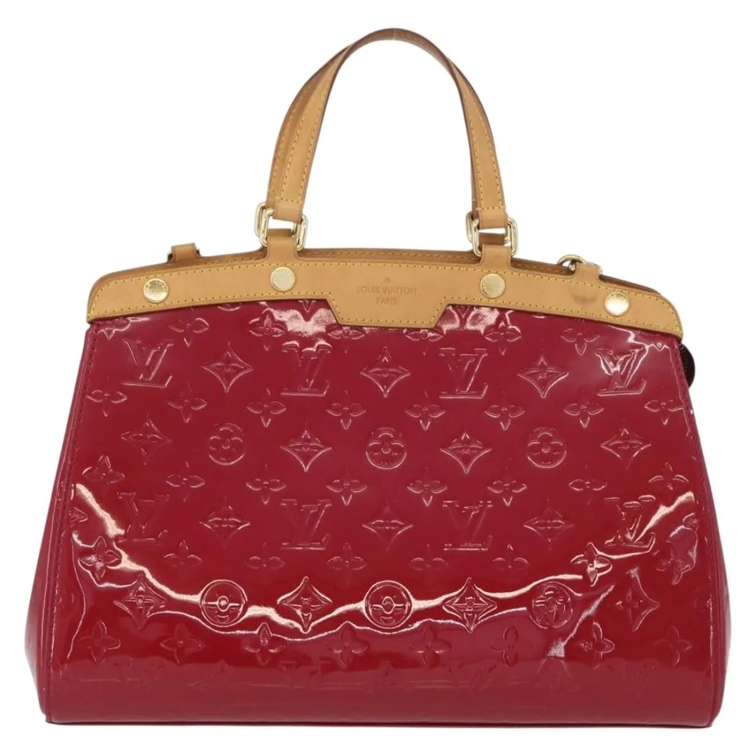 Blair Pink Patent Leather Shoulder Bag by Louis Vuitton (1 of 18)