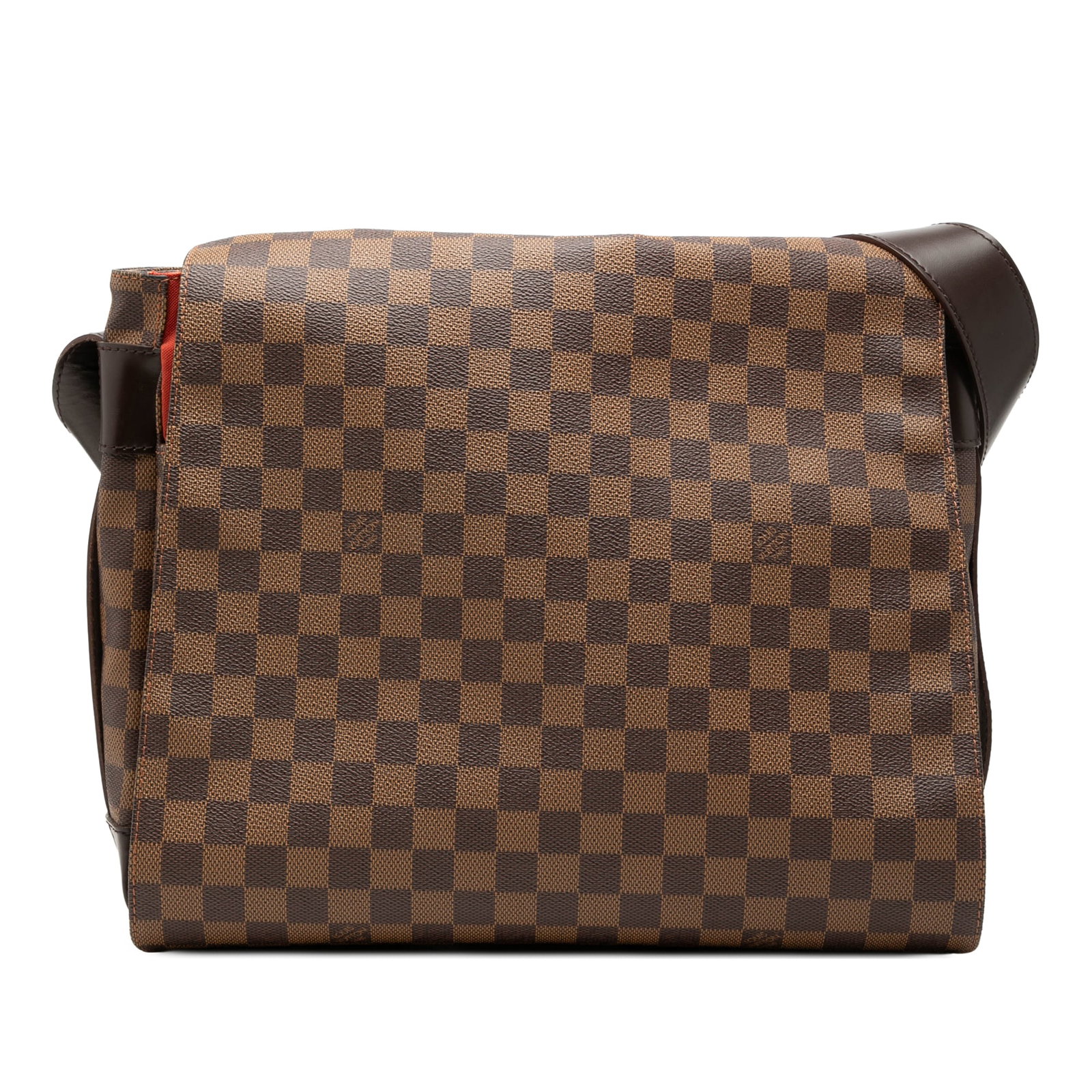 Louis Vuitton Abbesses Damier Ebene Brown Messenger Bag: Louis Vuitton Abbesses Damier Ebene Brown Messenger Bag The Louis Vuitton Damier Ebene Abbesses is a messenger-style bag crafted from the brand's signature Damier Ebene canvas with leather trim. It fe