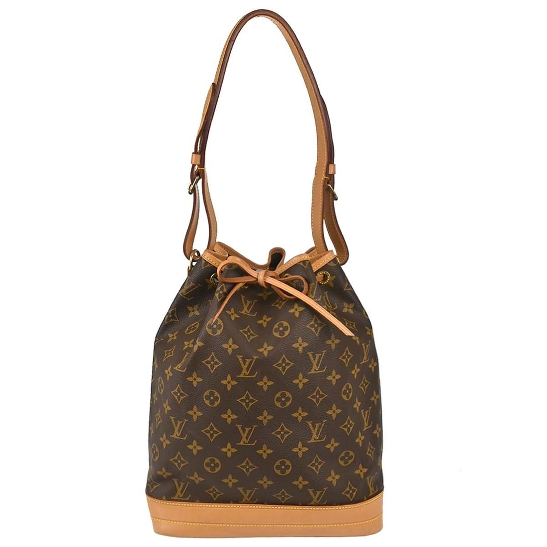 Louis Vuitton Noe Monogram Canvas Drawstring Bucket Shoulder Bag M42224 (1 of 14)