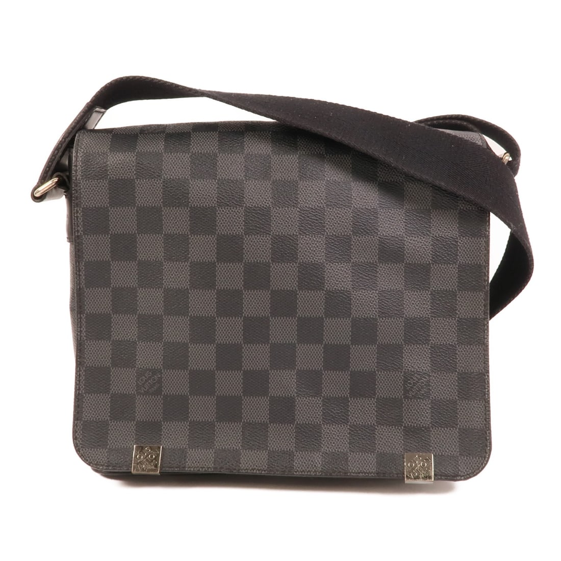 Louis Vuitton Damier Graphite District PM mens shoulder bag N41028 (1 of 18)
