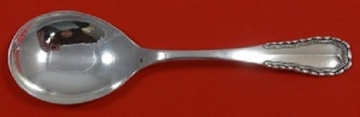 Georg Jensen Viking Number 6 Sterling Silver Berry Spoon 7 3/4" (1 of 1)