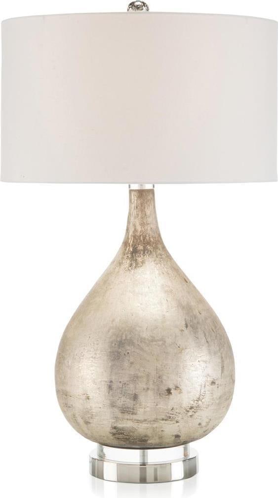John-Richard Elegant Weathered Silver Table Lamp UL Listed 150W (1 of 3)