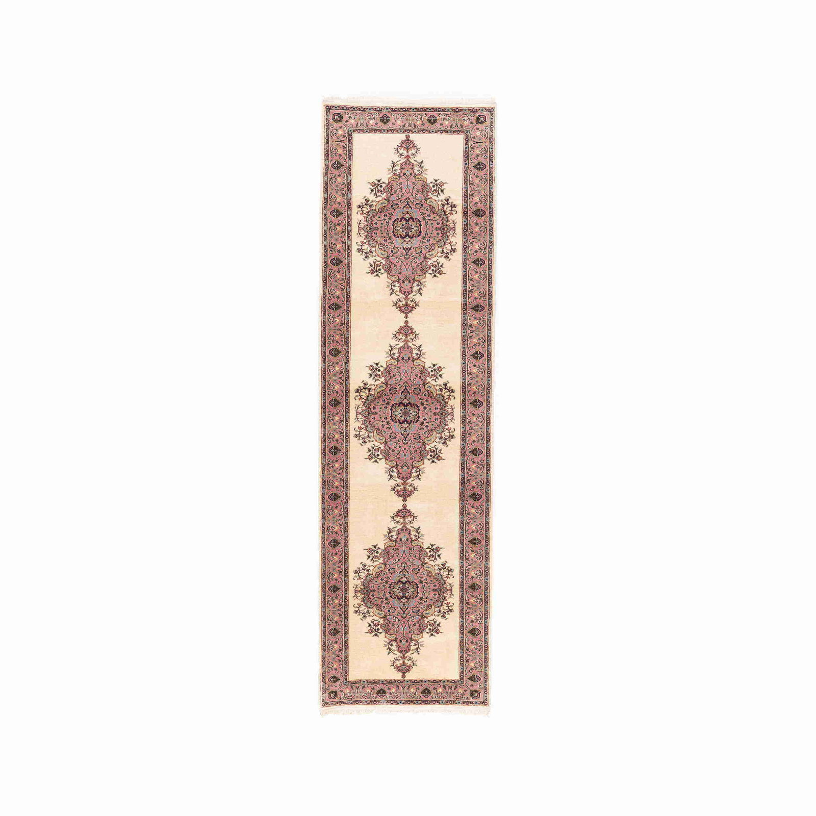 Handmade Anadol Wool Carpet 38.2 x 129.1 inches (1 of 8)