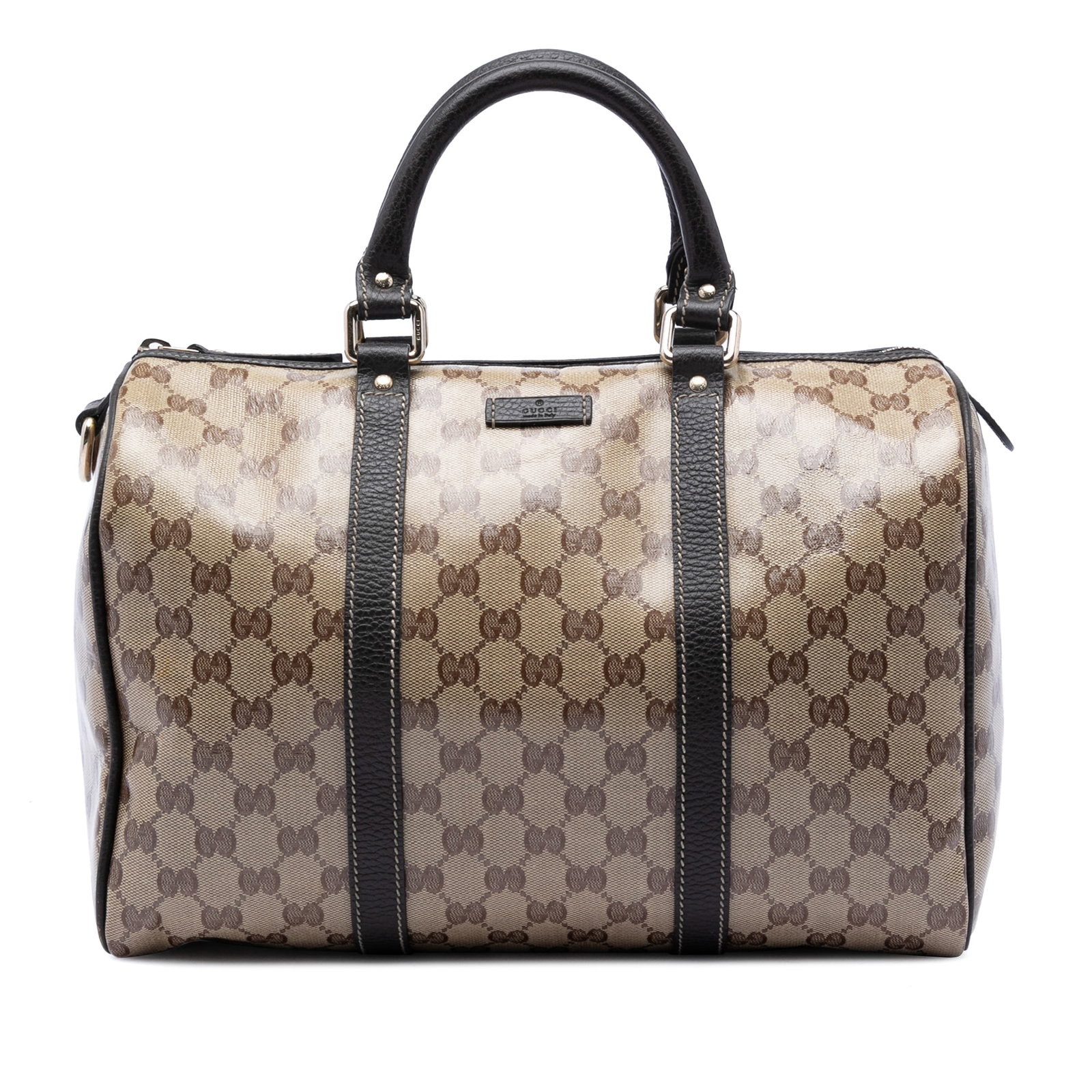 Gucci GG Crystal Joy Medium Boston Handbag Beige (1 of 5)